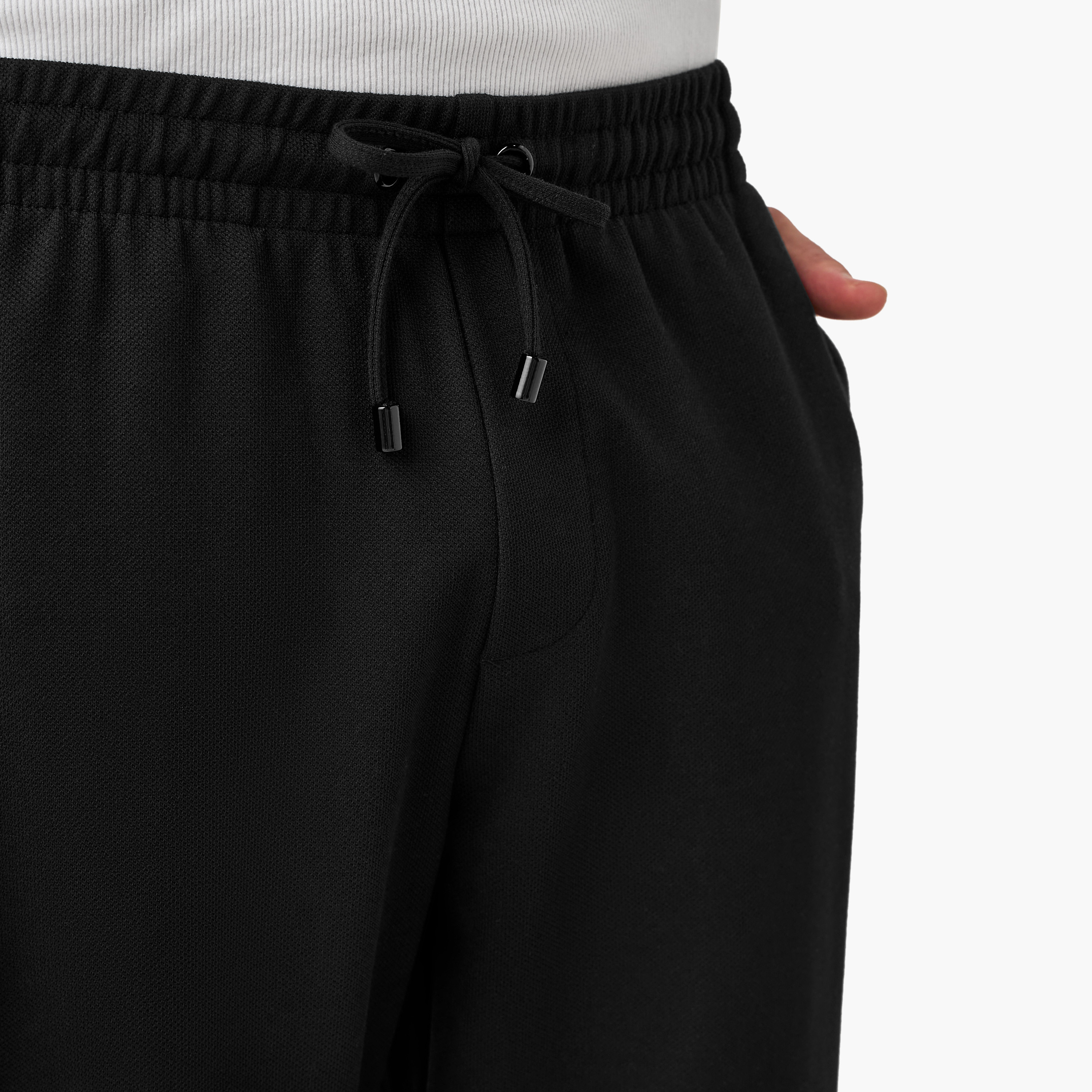 Slim Fit Pique Pull-On Flexi Waist Pants-men-clothing-bottoms-trousersandchinos-trousers-image-4