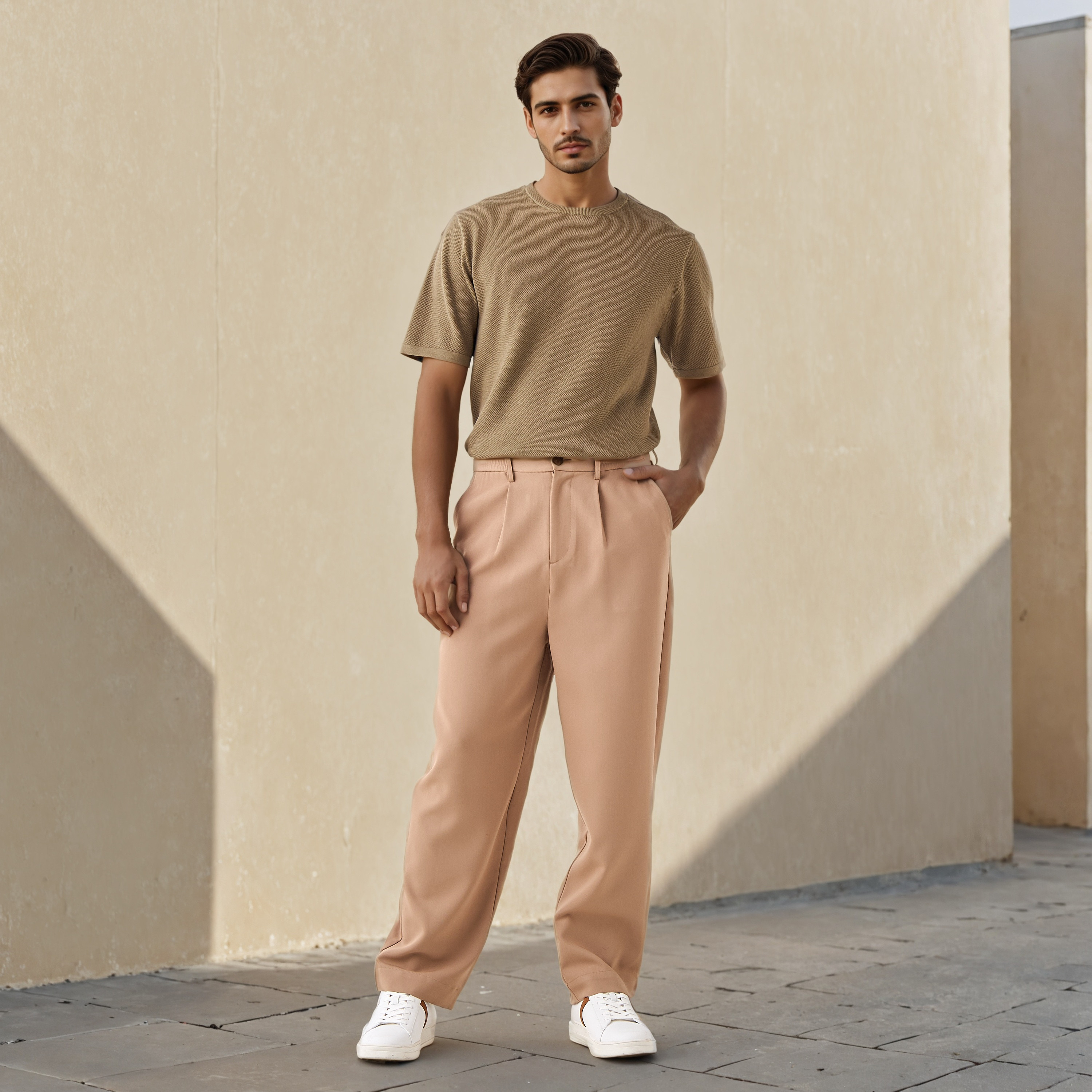 تيشيرت بارز الملمس بقصّة عادية-men-clothing-tshirtsandpolos-tshirts-image-2
