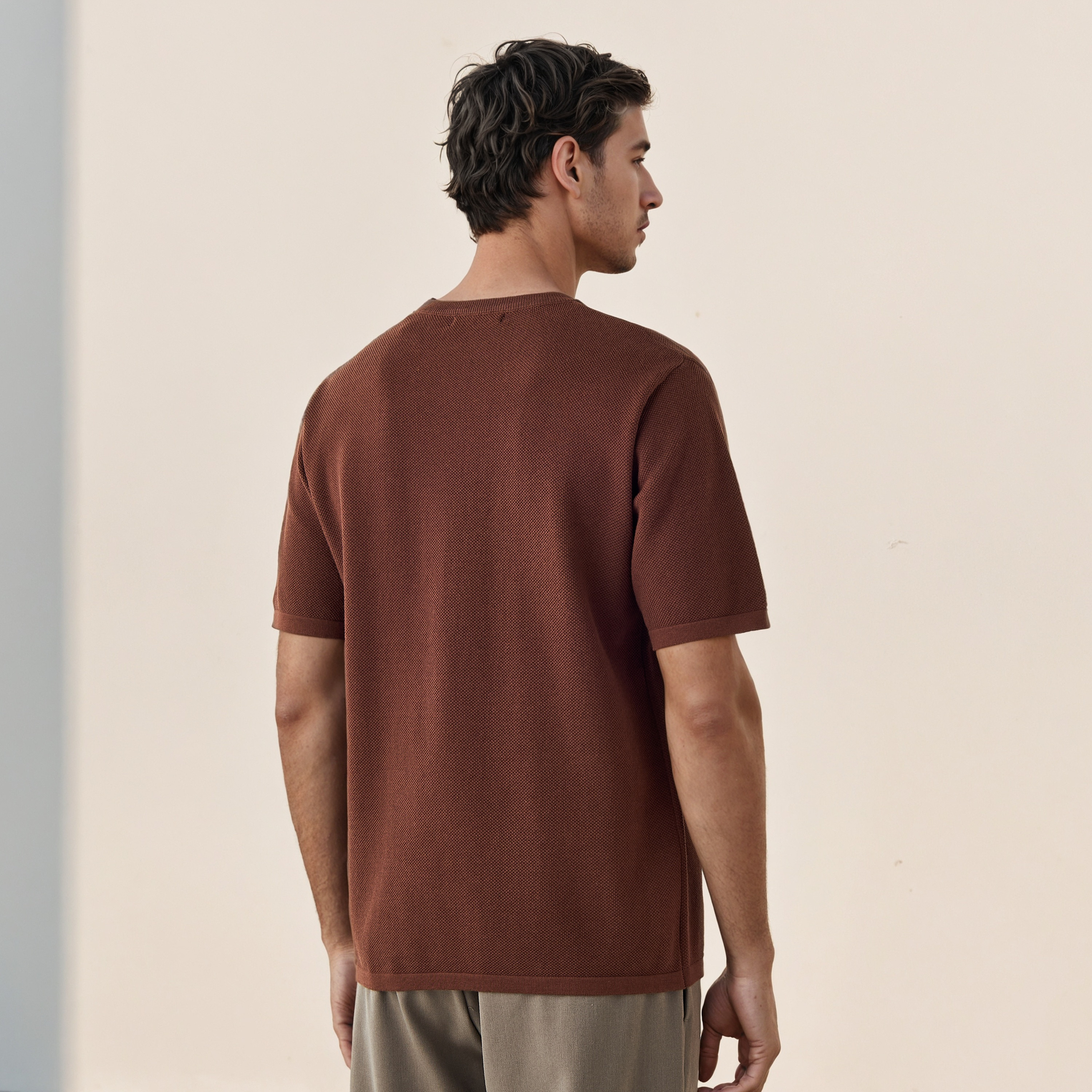 Regular Fit Textured T-shirt-men-clothing-tshirtsandpolos-tshirts-image-3
