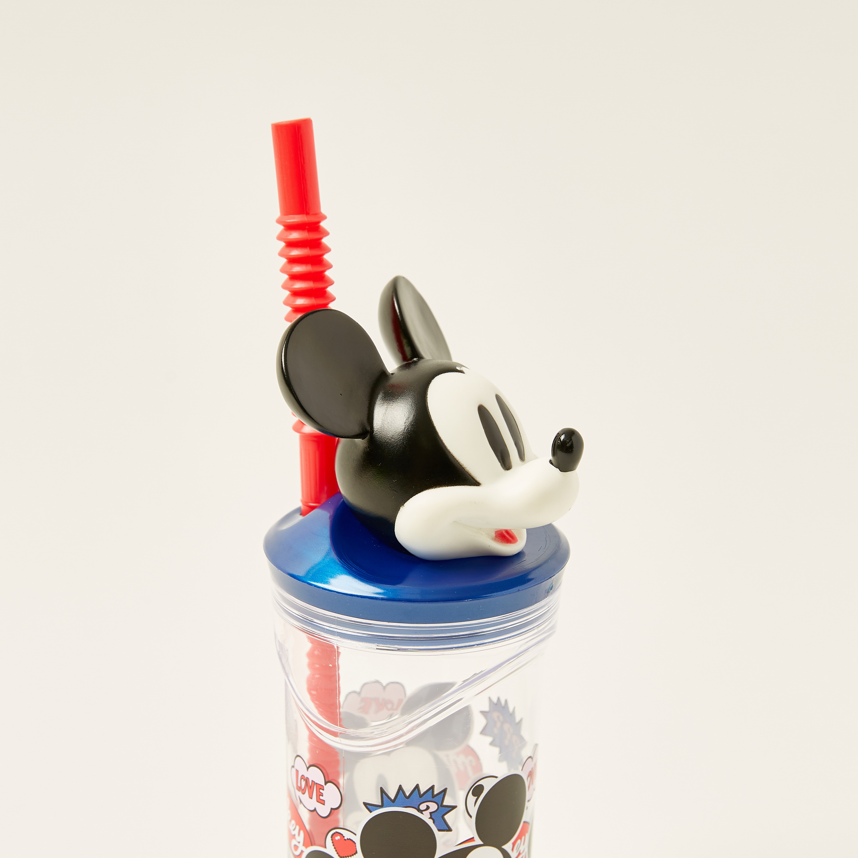 Disney 3D Mickey Mouse Figurine Tumbler with Straw - 360 ml-baby-feeding-mealtimeessentials-image-2