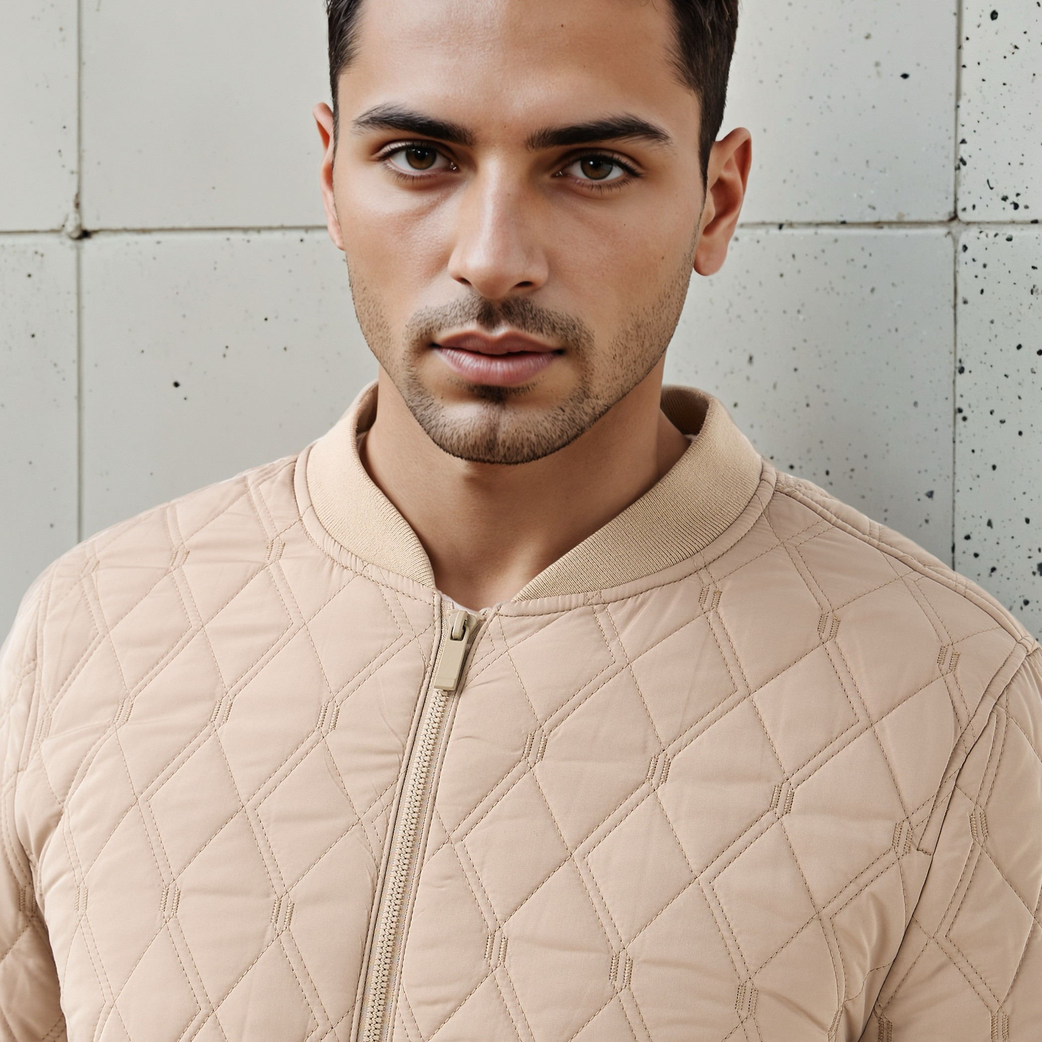 Men Regular Fit Quilted Bomber Jacket-men-clothing-jacketsandblazers-jackets-image-4