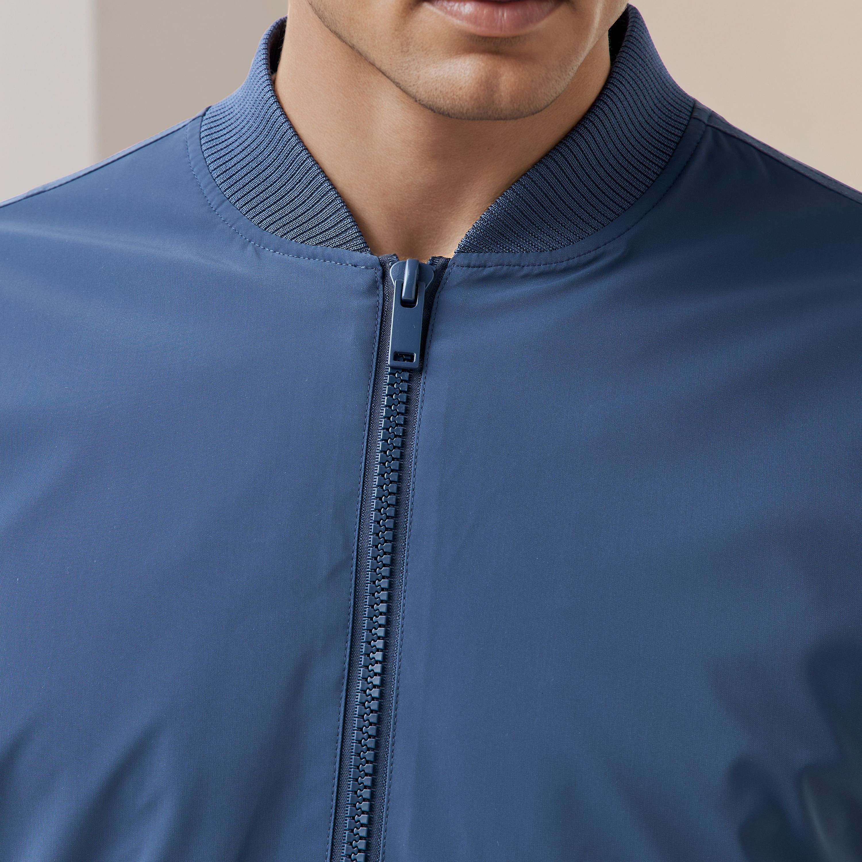 Men Regular Fit Bomber Jacket-men-clothing-jacketsandblazers-jackets-image-5