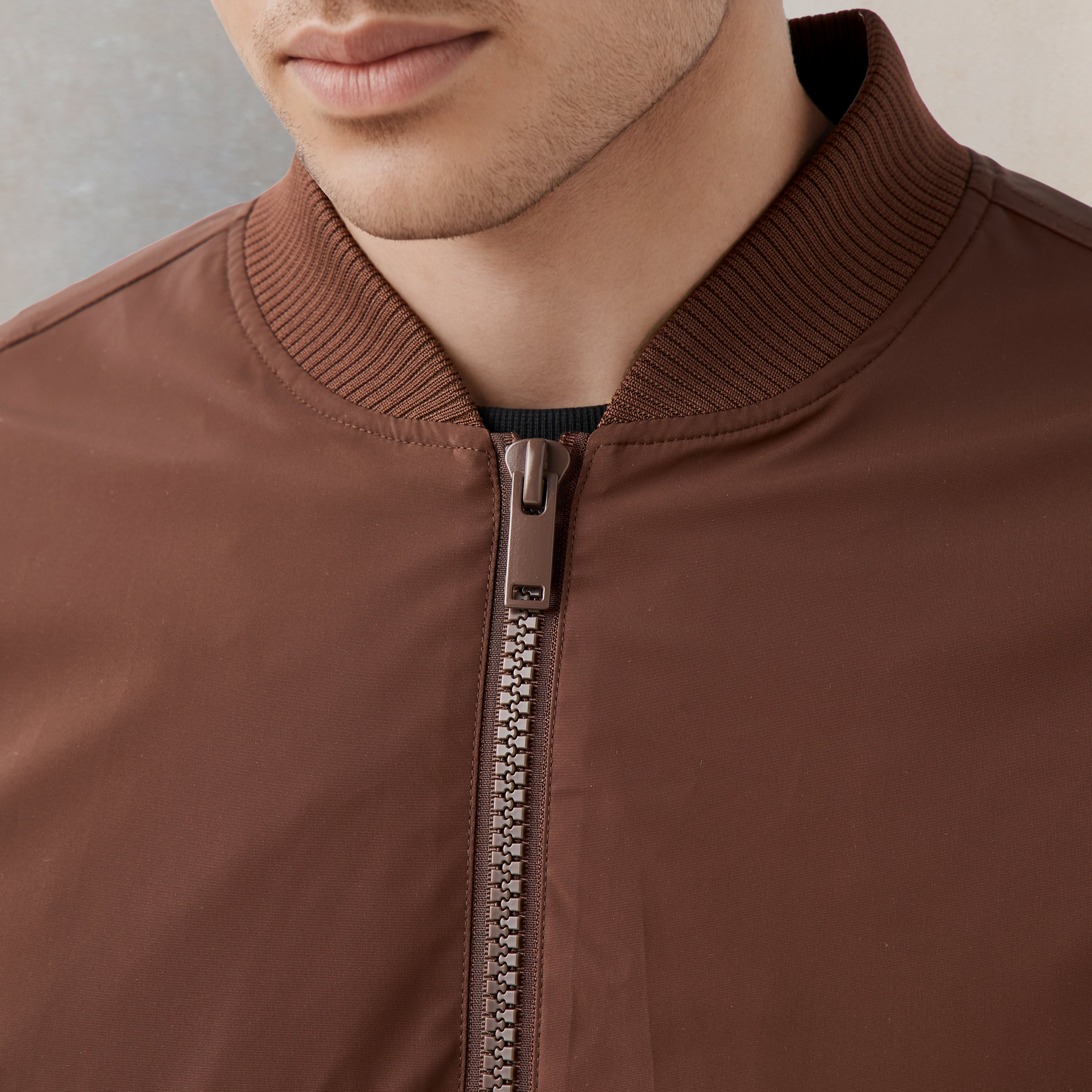 Men Regular Fit Bomber Jacket-men-clothing-jacketsandblazers-jackets-image-5