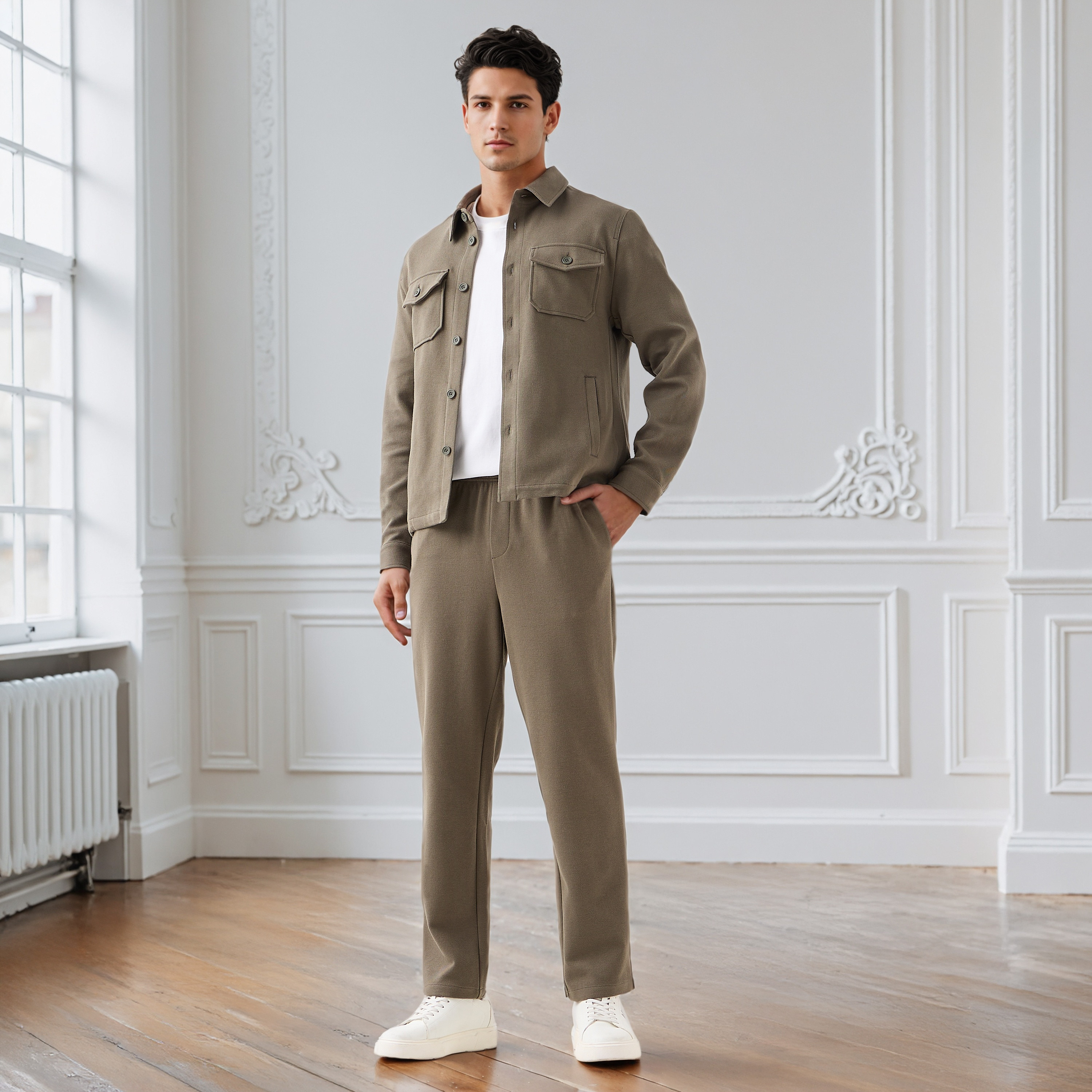 شاكيت رجالي بقصة عادية وجيب وياقة-men-clothing-jacketsandblazers-jackets-image-2