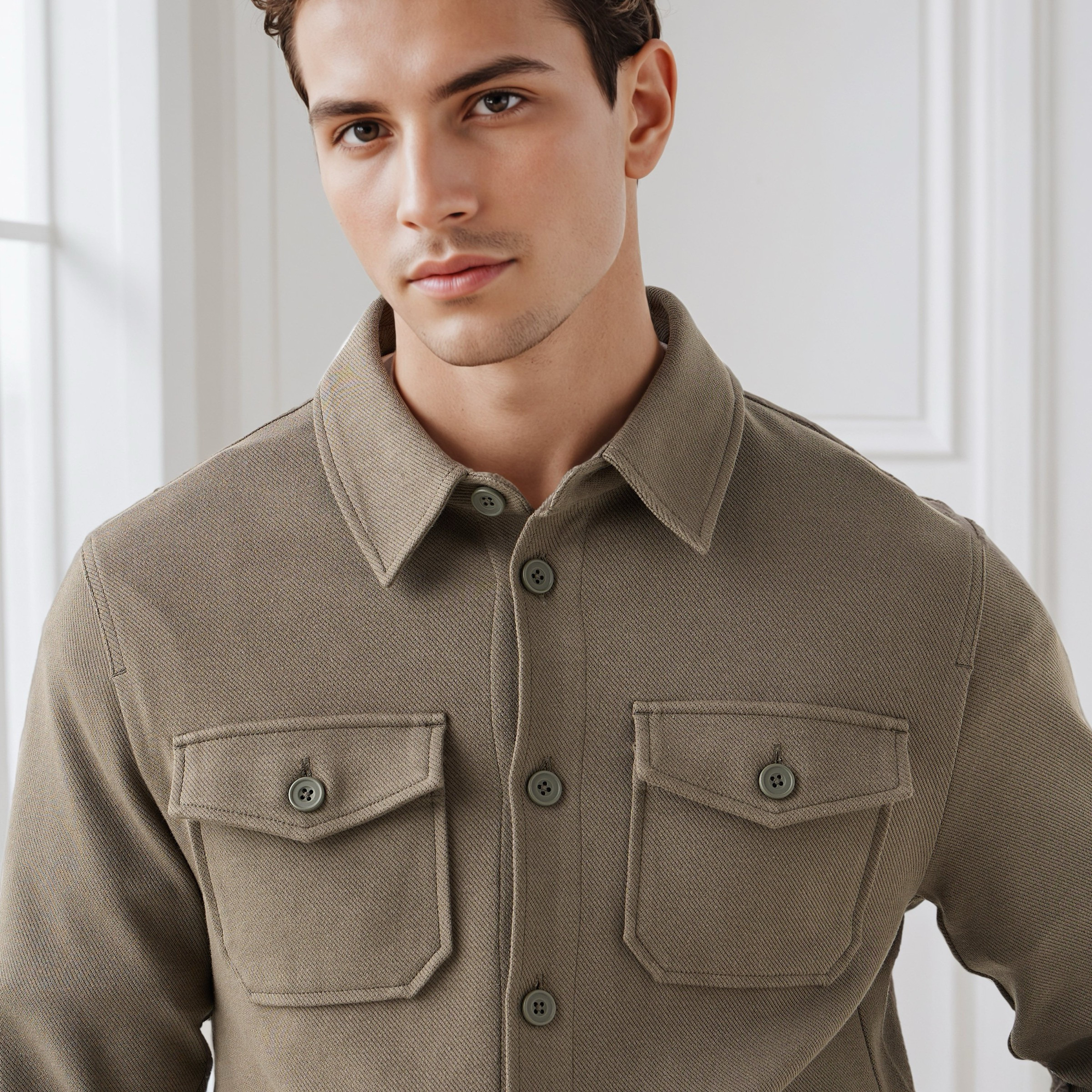 شاكيت رجالي بقصة عادية وجيب وياقة-men-clothing-jacketsandblazers-jackets-image-4