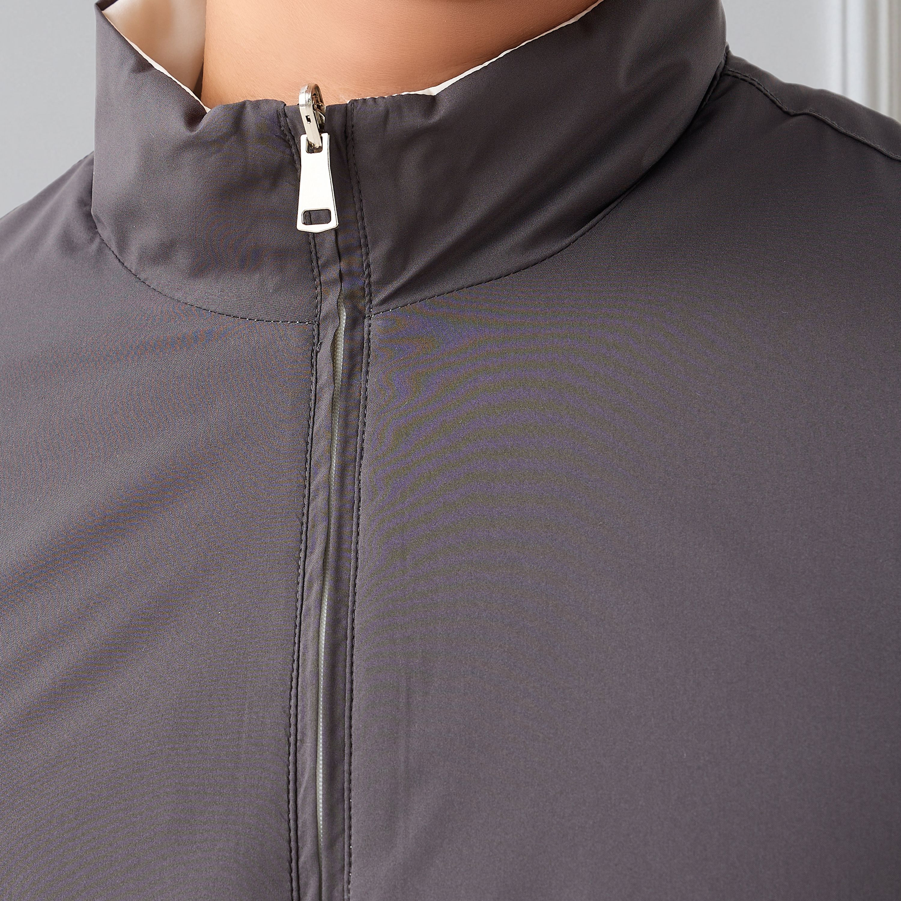 Men's Regular Fit High Neck Reversible Jacket-men-clothing-jacketsandblazers-jackets-image-4