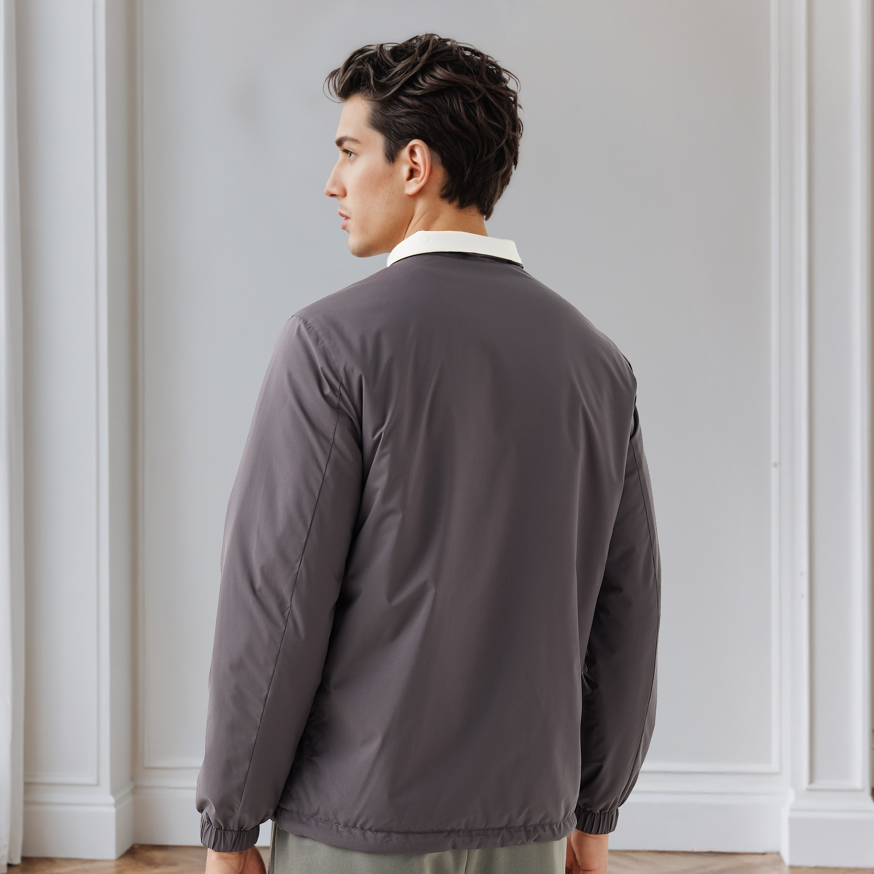 Men's Regular Fit High Neck Reversible Jacket-men-clothing-jacketsandblazers-jackets-image-5