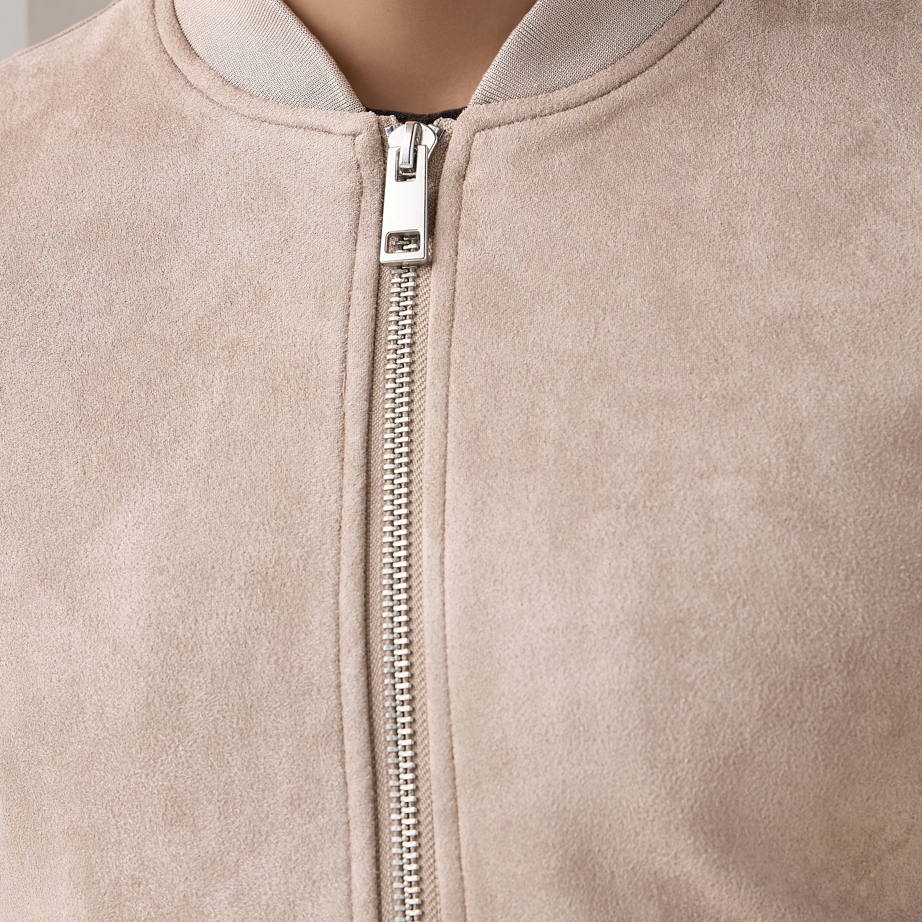 جاكيت بومبر بقصة عادية وياقة ماندارين للرجال-men-clothing-jacketsandblazers-jackets-image-13