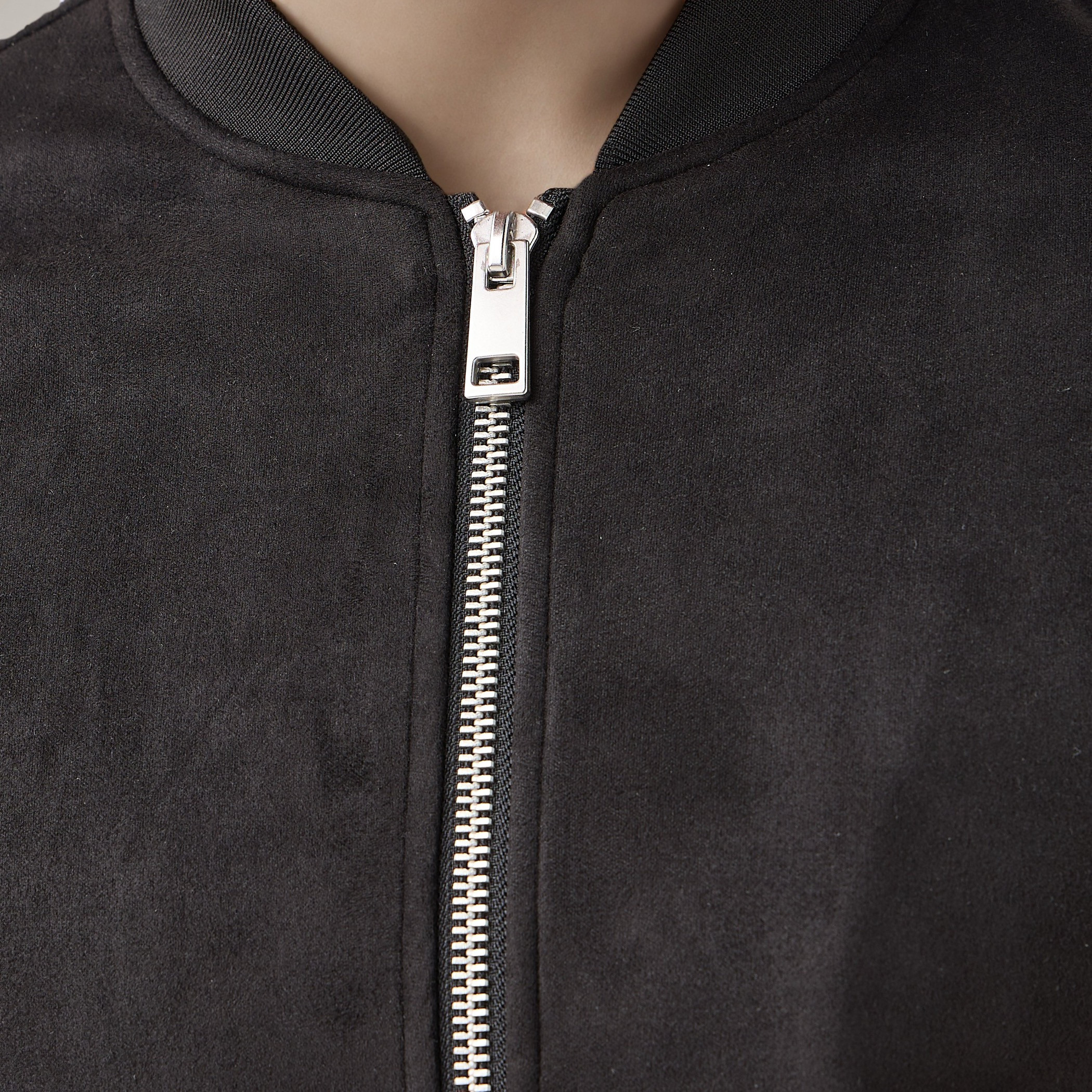 Men Regular Fit Mandarin Collar Bomber Jacket-men-clothing-jacketsandblazers-jackets-image-5