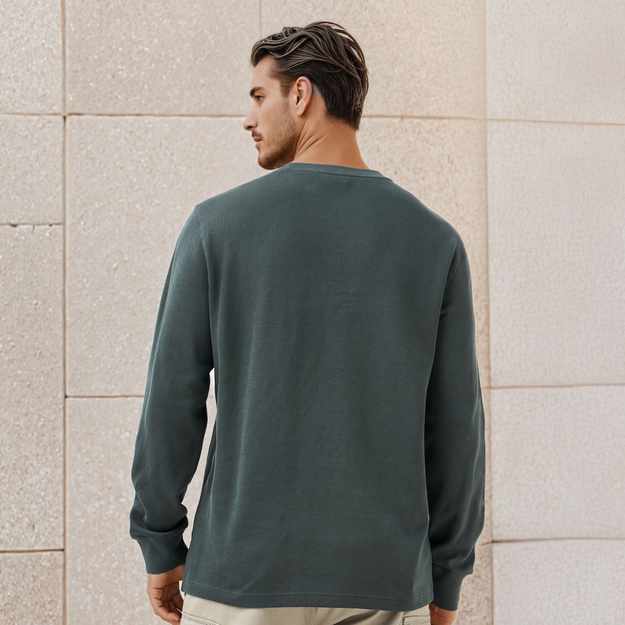 Fine Ribbed Sweatshirt-men-winterwear-hoodiesandsweatshirts-image-3