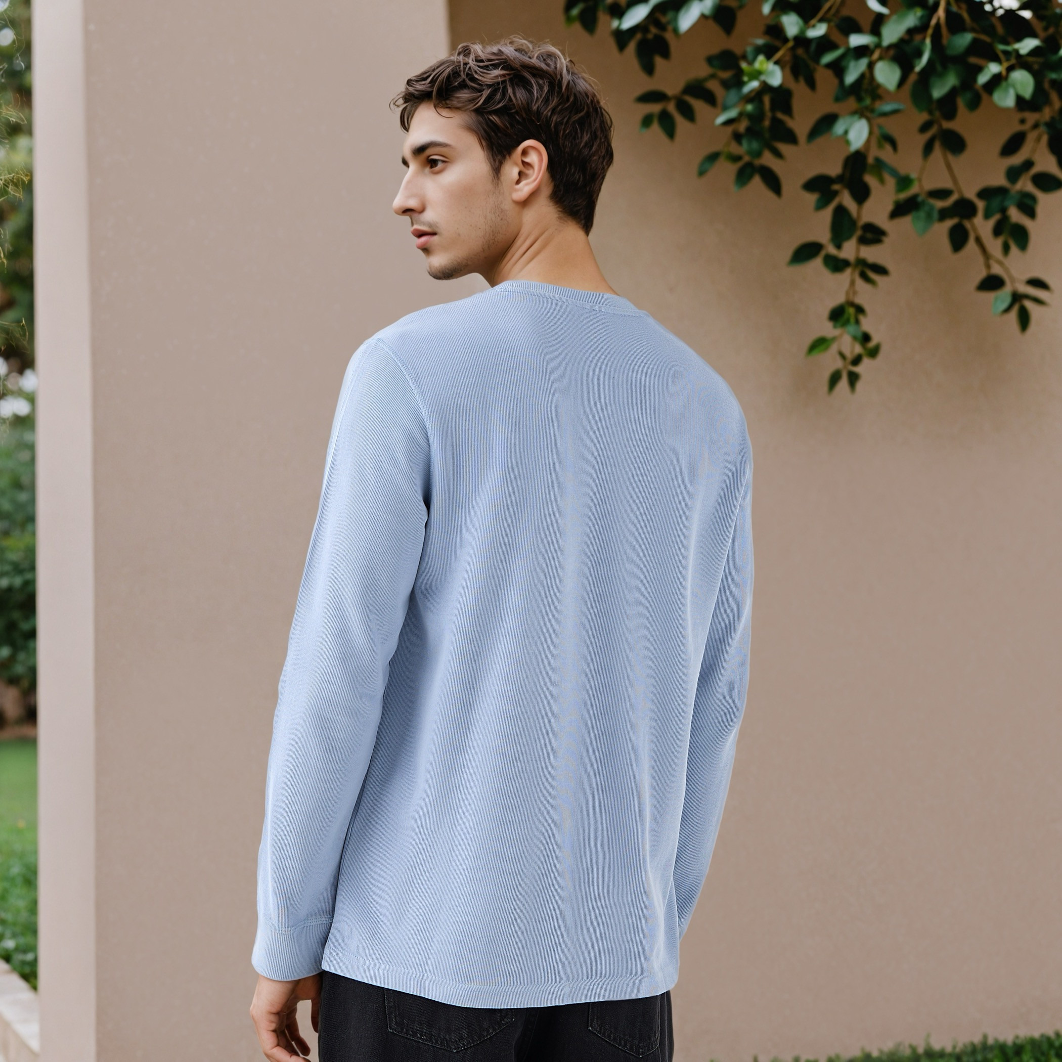 Fine Ribbed Sweatshirt-men-winterwear-hoodiesandsweatshirts-image-3