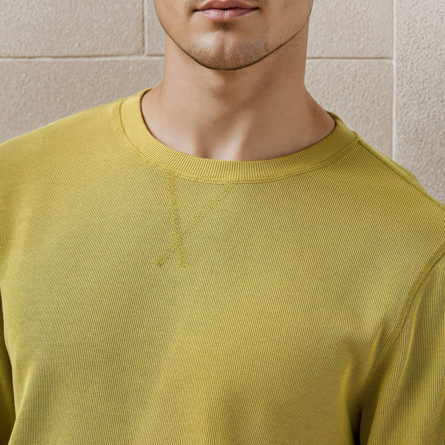 Fine Ribbed Sweatshirt-men-winterwear-hoodiesandsweatshirts-image-5