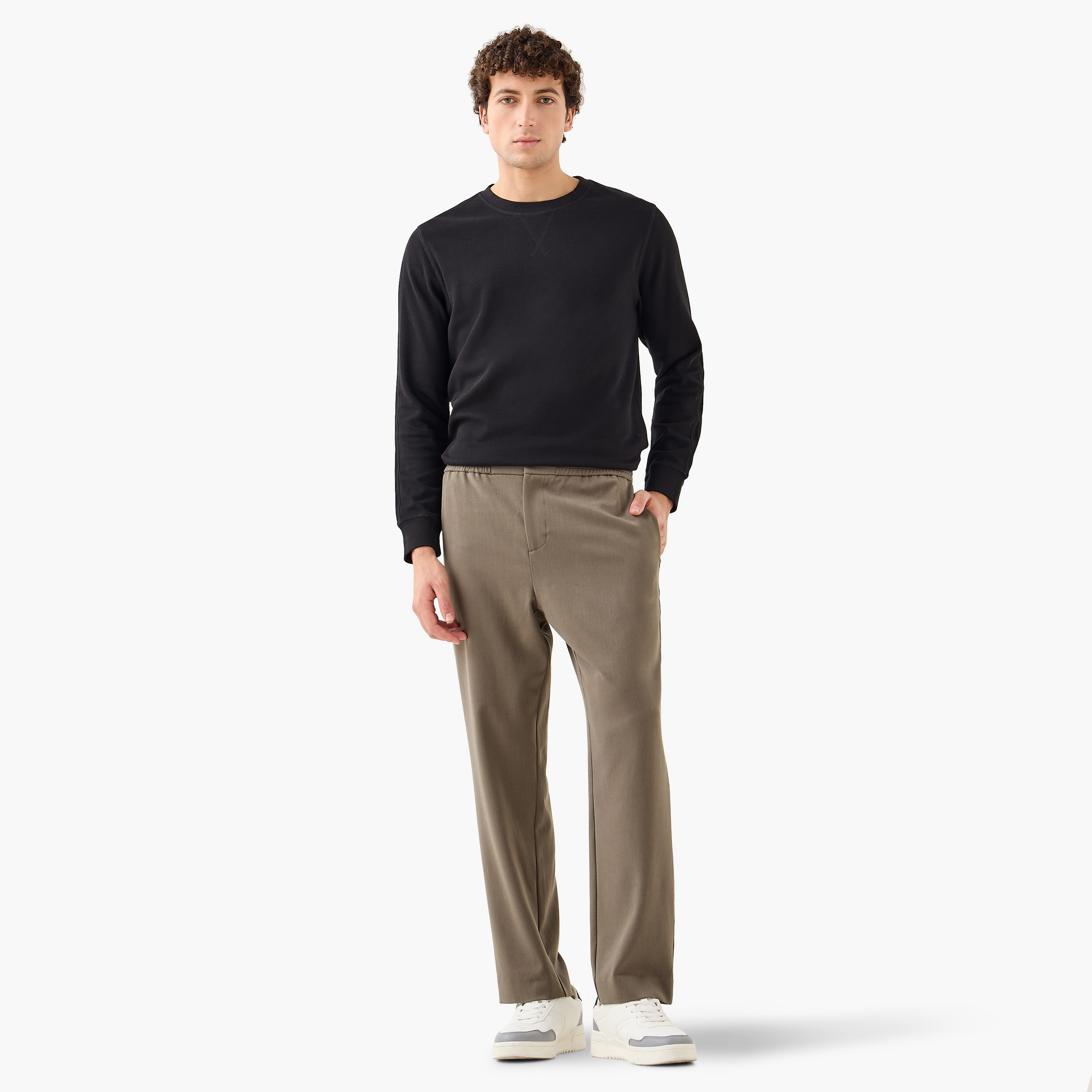 Fine Ribbed Sweatshirt-men-winterwear-hoodiesandsweatshirts-image-2
