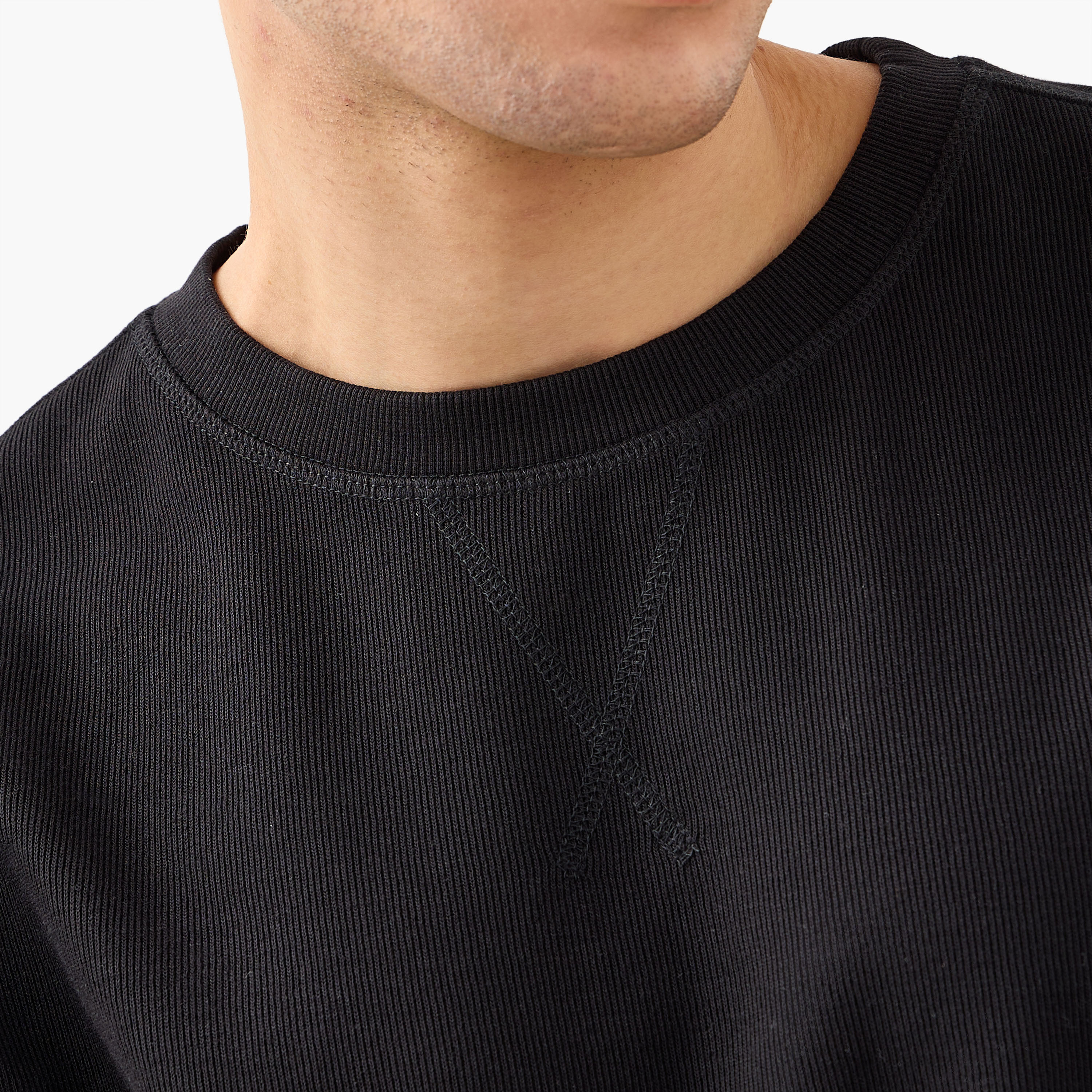 سويت شيرت مضلّع من فاين-men-winterwear-hoodiesandsweatshirts-image-39