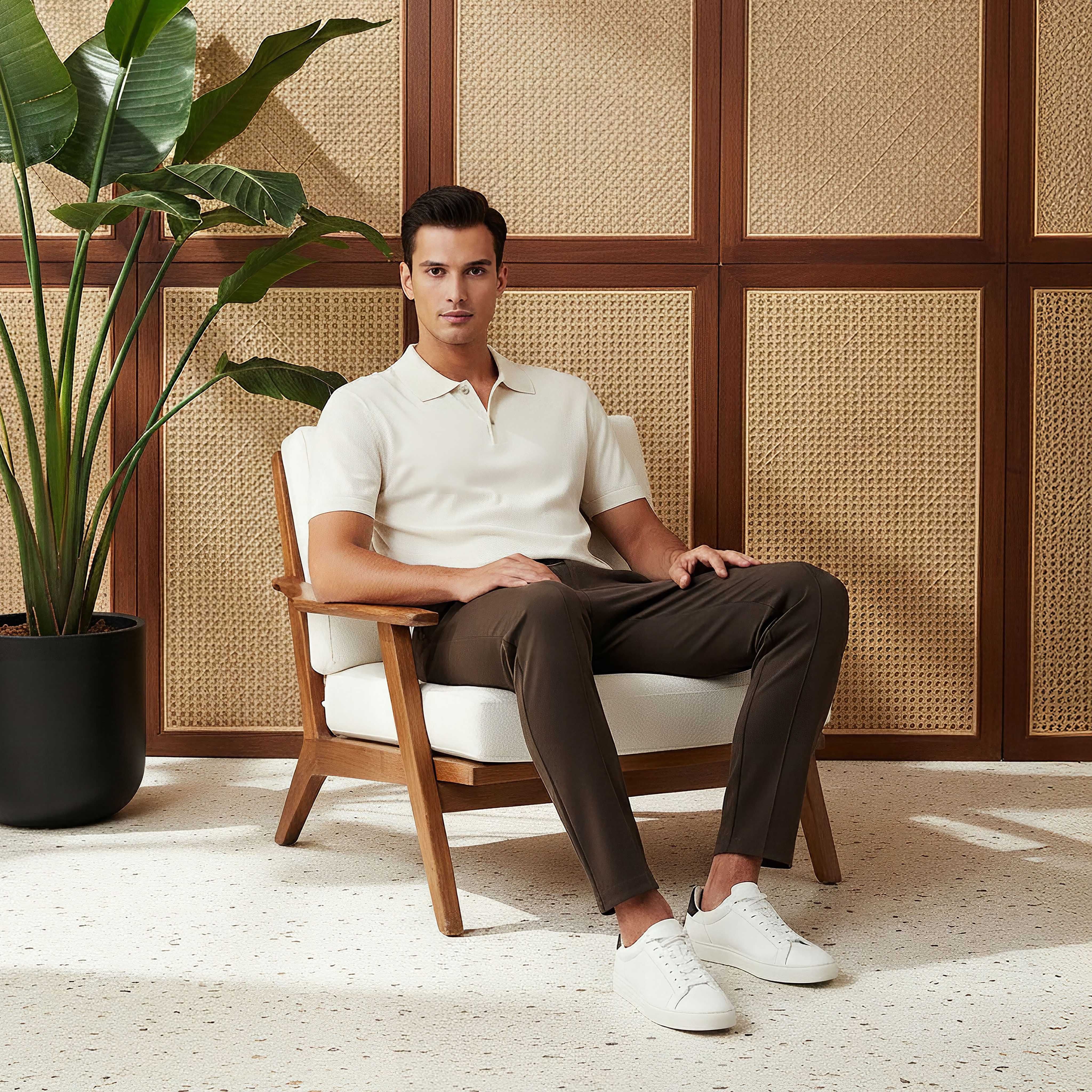 Men's Slim Fit Viscose Blend Flexi Waist Trousers-men-clothing-bottoms-trousersandchinos-trousers-image-15