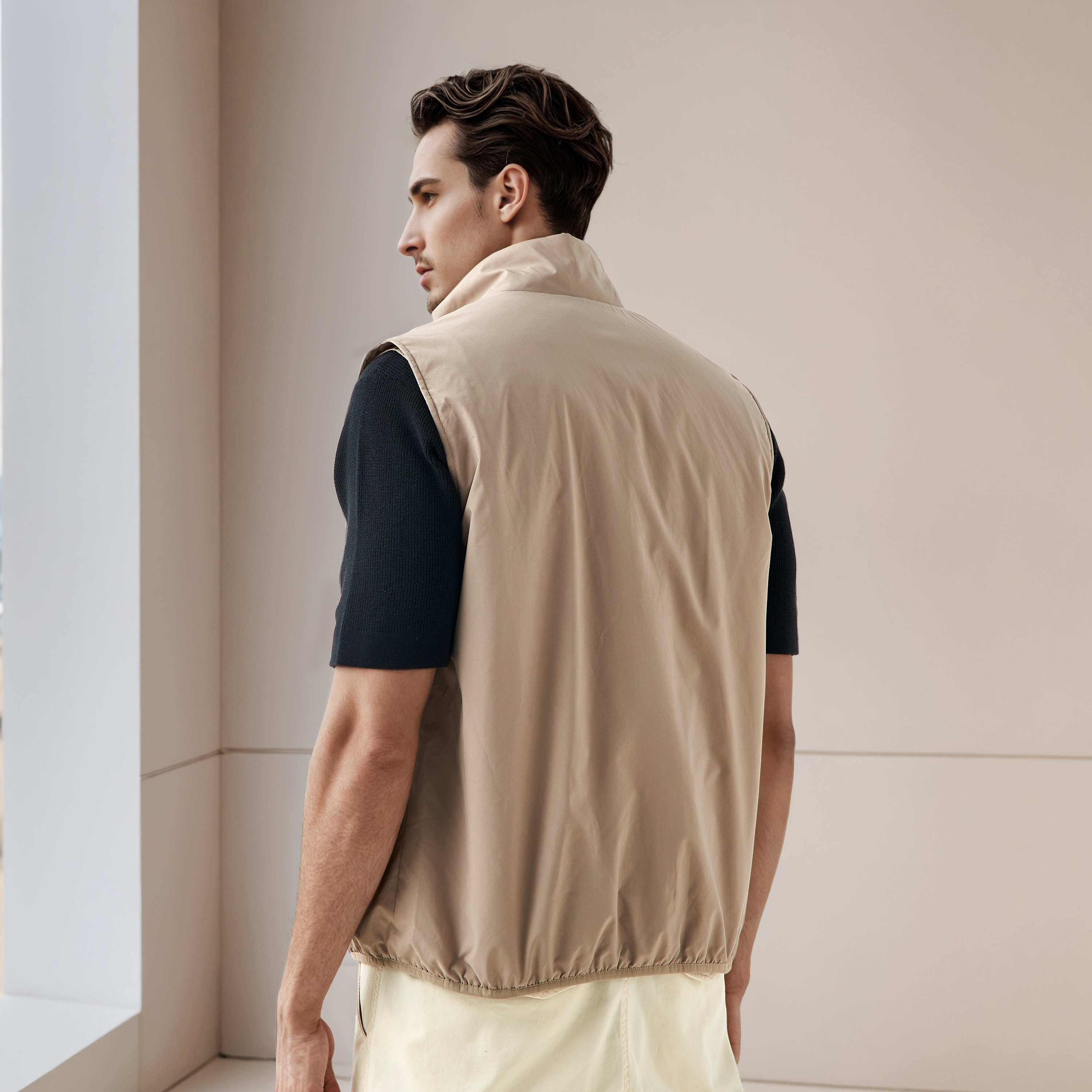 Men Regular Fit High Neck Gilet-men-clothing-jacketsandblazers-jackets-image-3