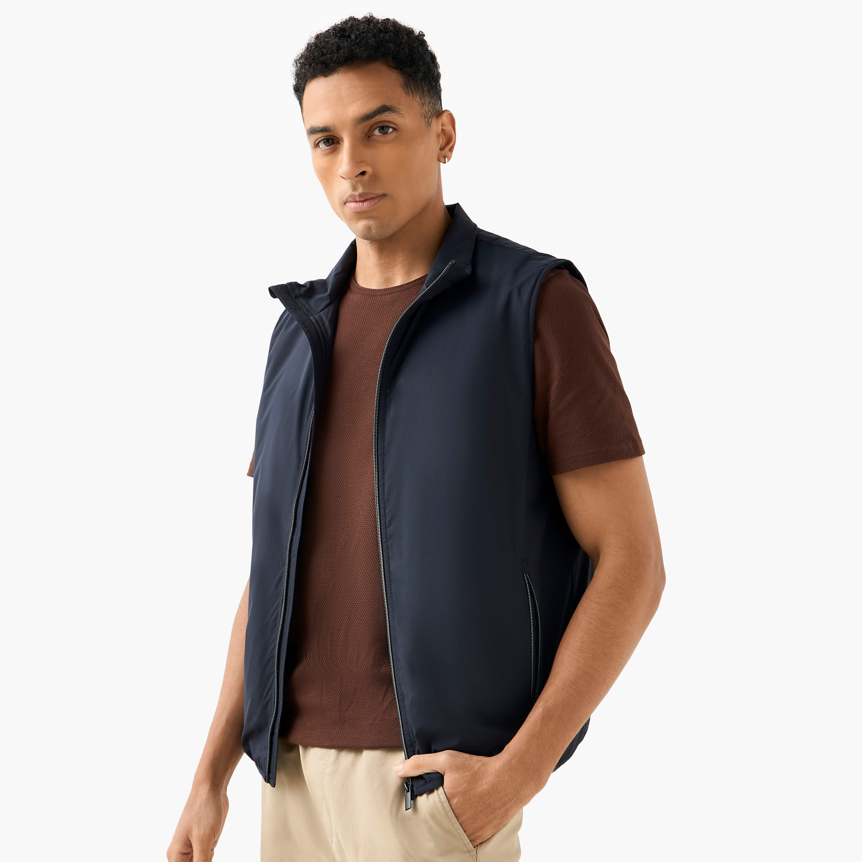 Men Regular Fit High Neck Gilet-men-clothing-jacketsandblazers-jackets-image-6