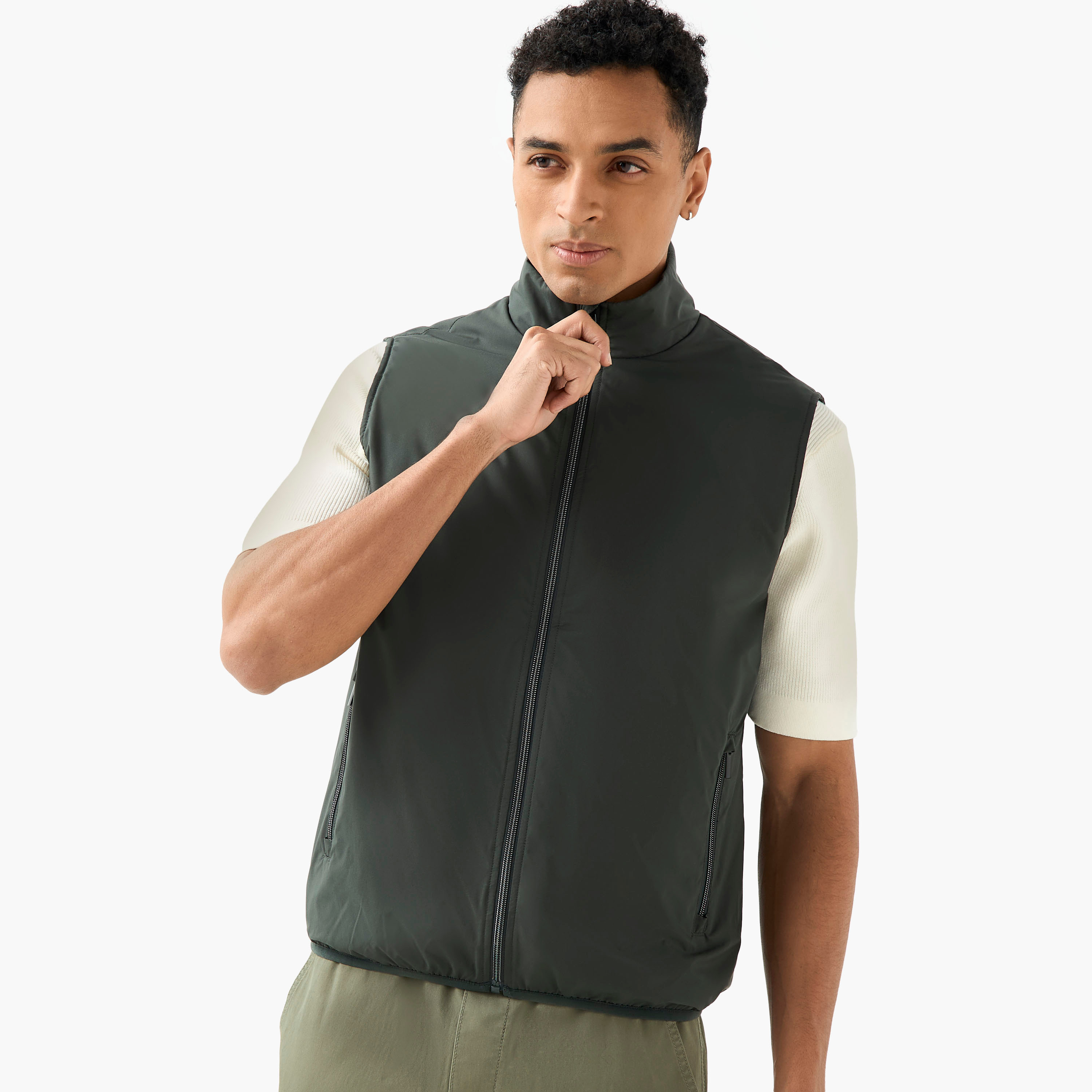 Men Regular Fit High Neck Gilet-men-clothing-jacketsandblazers-jackets-image-6