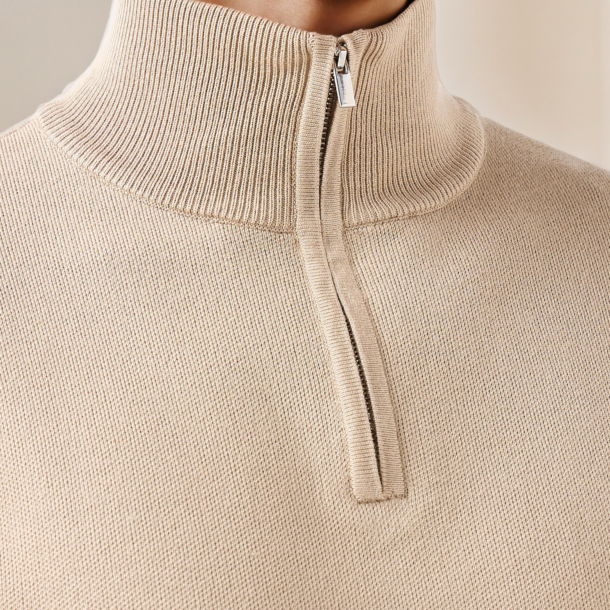كنزة بارزة الملمس بياقة عالية-men-clothing-sweatersandpullovers-image-17