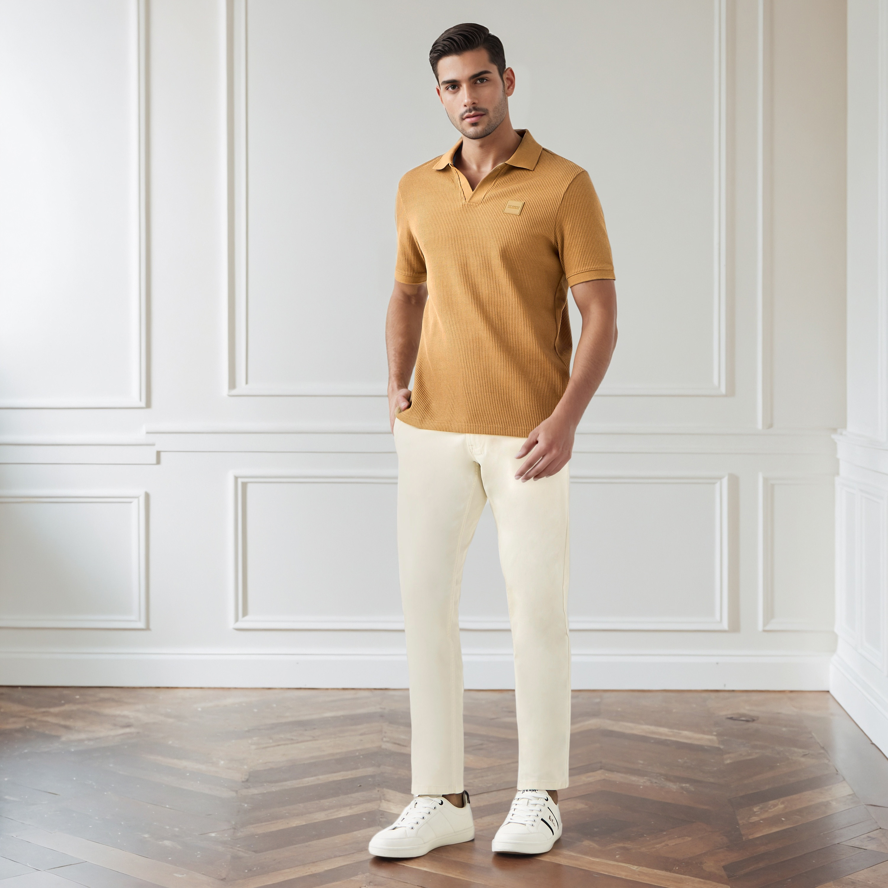 بنطلون تشينو رجالي بقصة ضيقة من مزيج قطني-men-clothing-bottoms-trousersandchinos-chinos-image-3