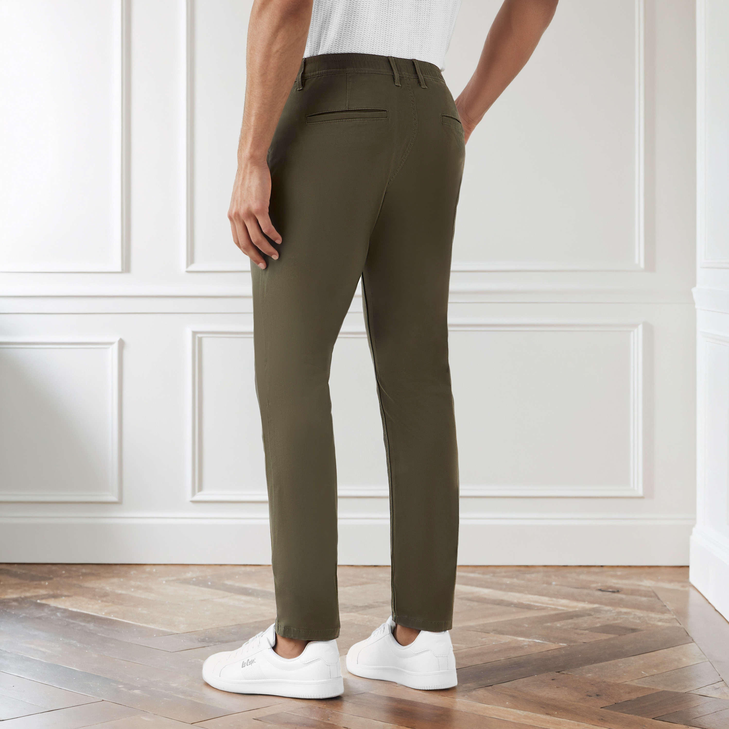 بنطلون تشينو رجالي بقصة ضيقة من مزيج قطني-men-clothing-bottoms-trousersandchinos-chinos-image-2