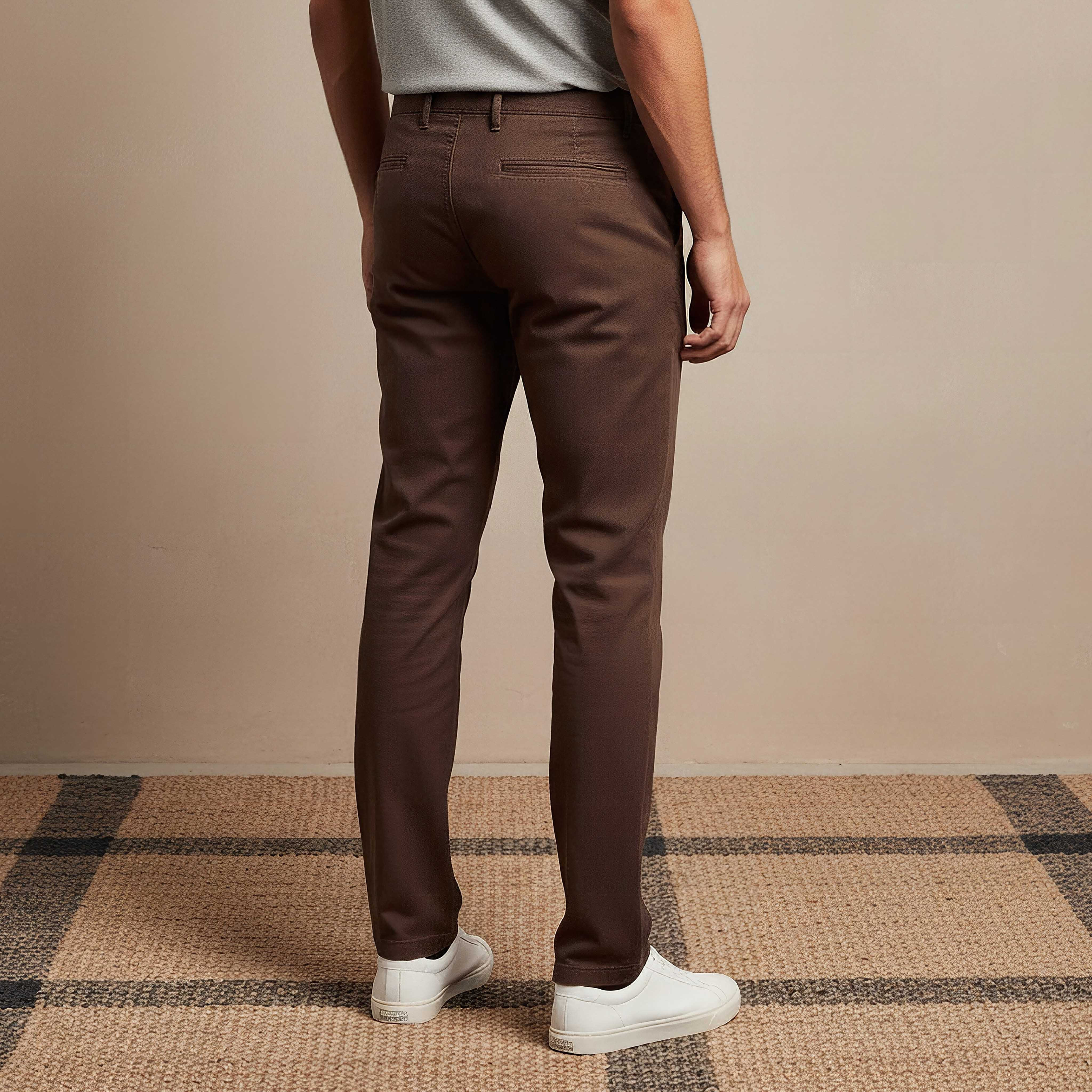 بنطلون تشينو رجالي بقصة ضيقة من مزيج قطني-men-clothing-bottoms-trousersandchinos-chinos-image-3
