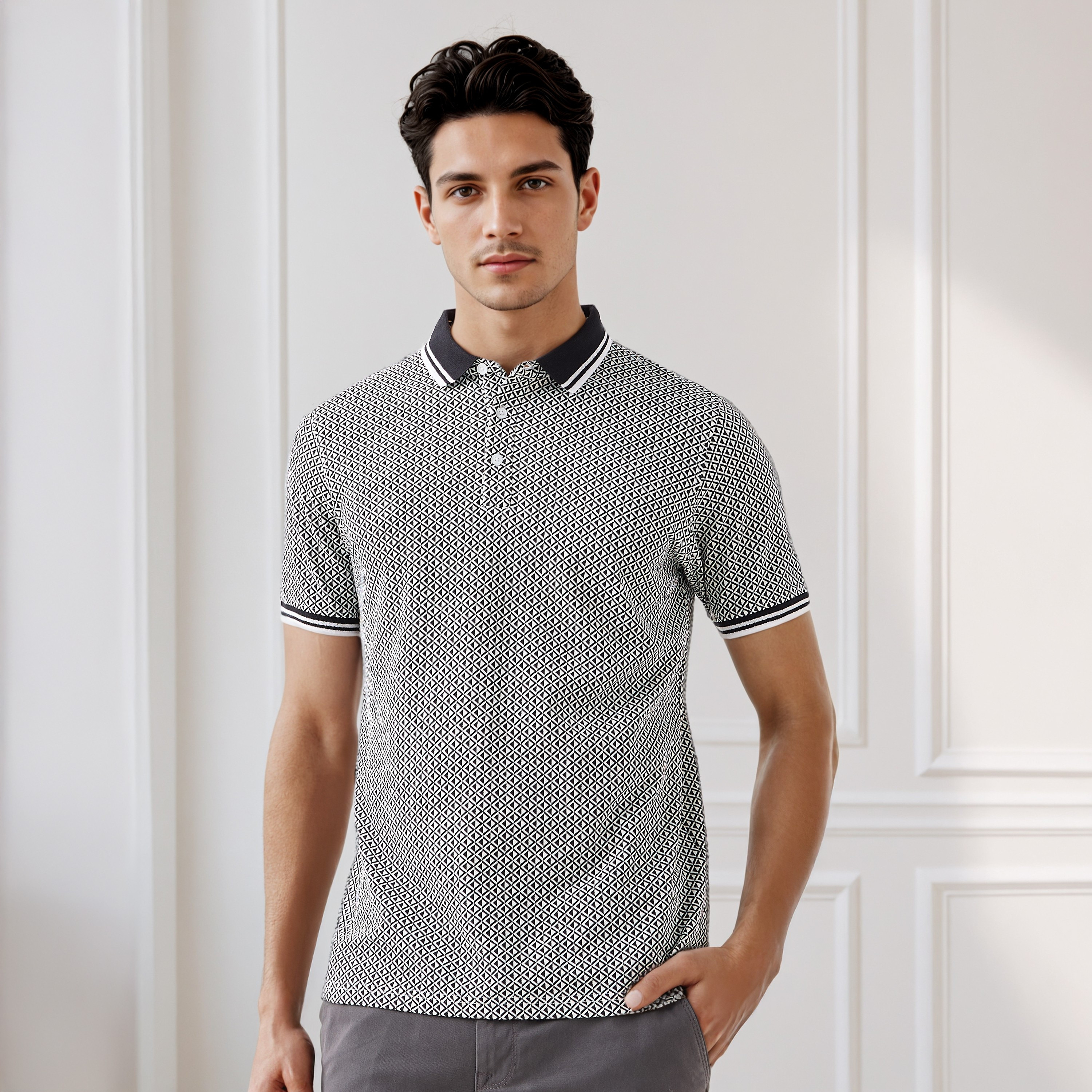 Men's Short Sleeves Printed Polo T-shirt-men-clothing-tshirtsandpolos-polos-image-4
