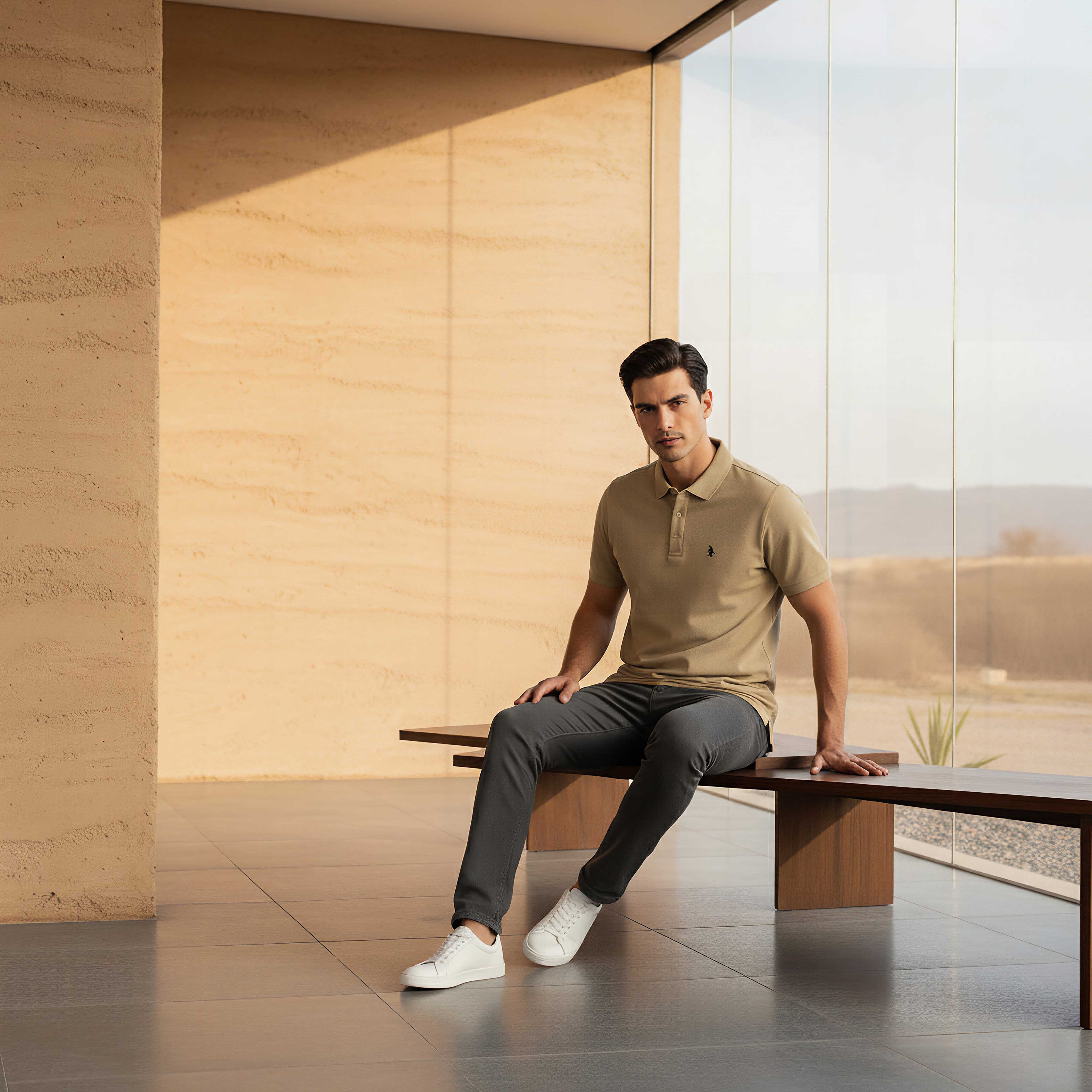 Emperor Men Short Sleeves Polo T-shirt-men-clothing-tshirtsandpolos-polos-image-5