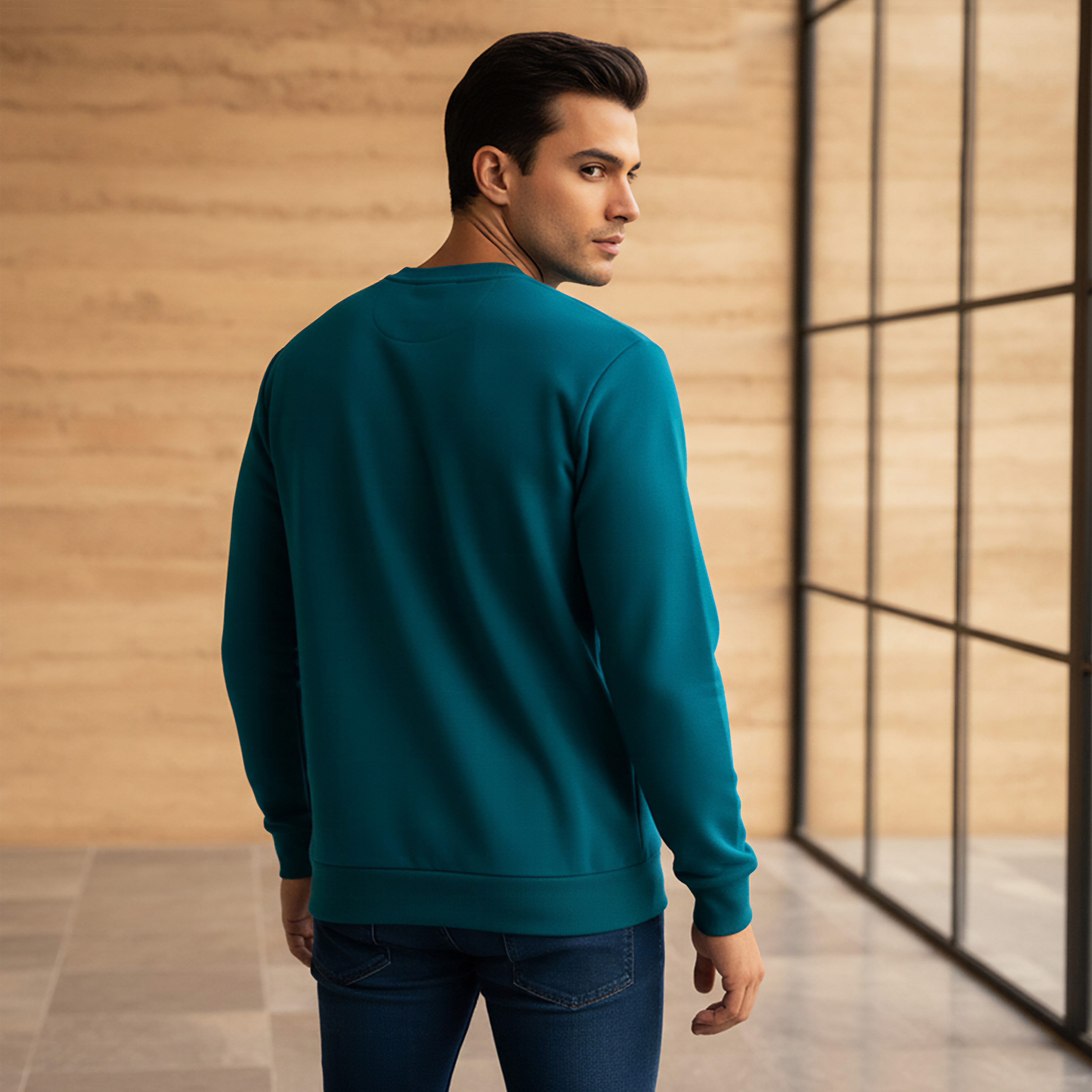 سويت شيرت مزيج قطني بقصة مريحة للرجال من إمبيرور-men-winterwear-hoodiesandsweatshirts-image-3