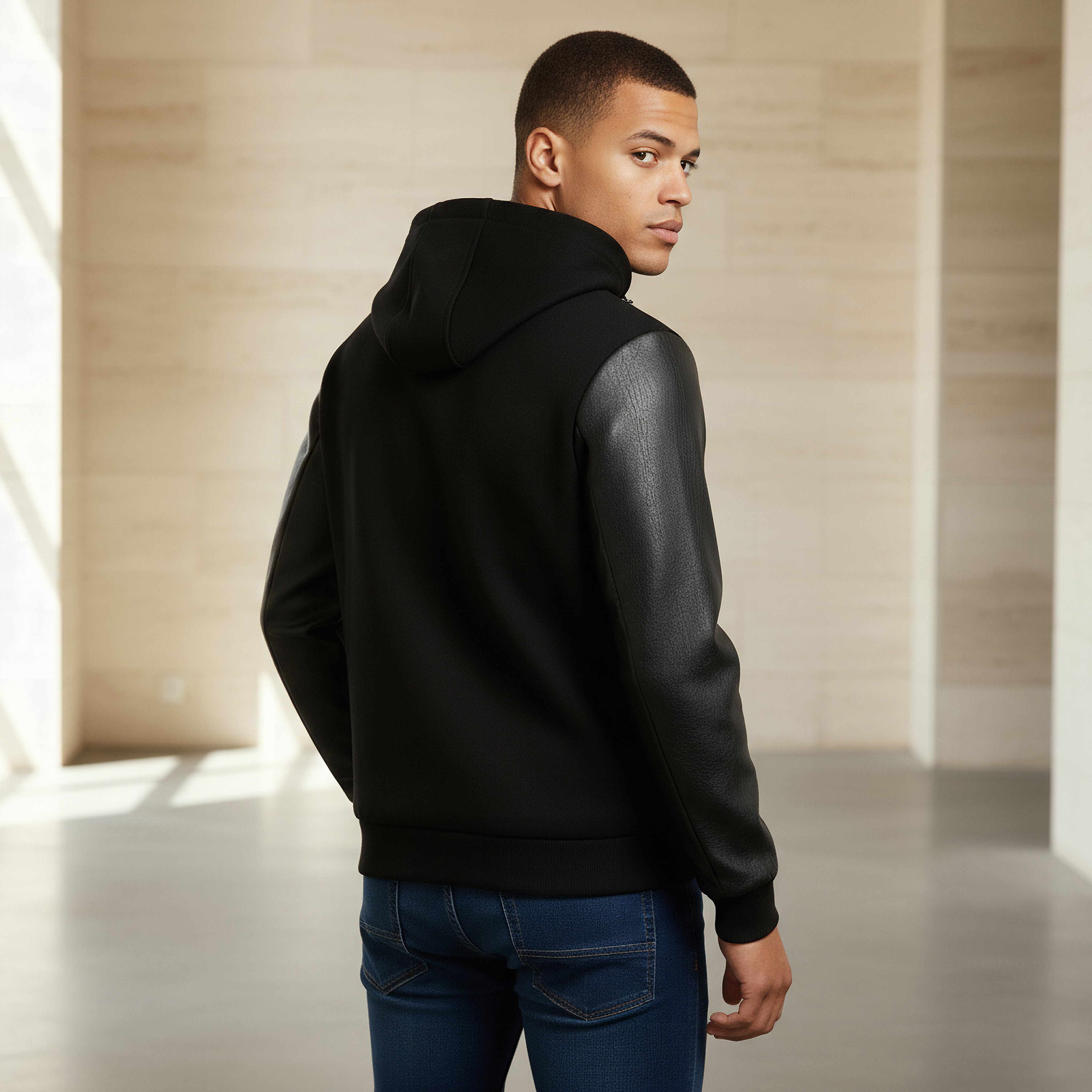Emperor Men Hooded Biker Jacket-men-clothing-jacketsandblazers-jackets-image-3