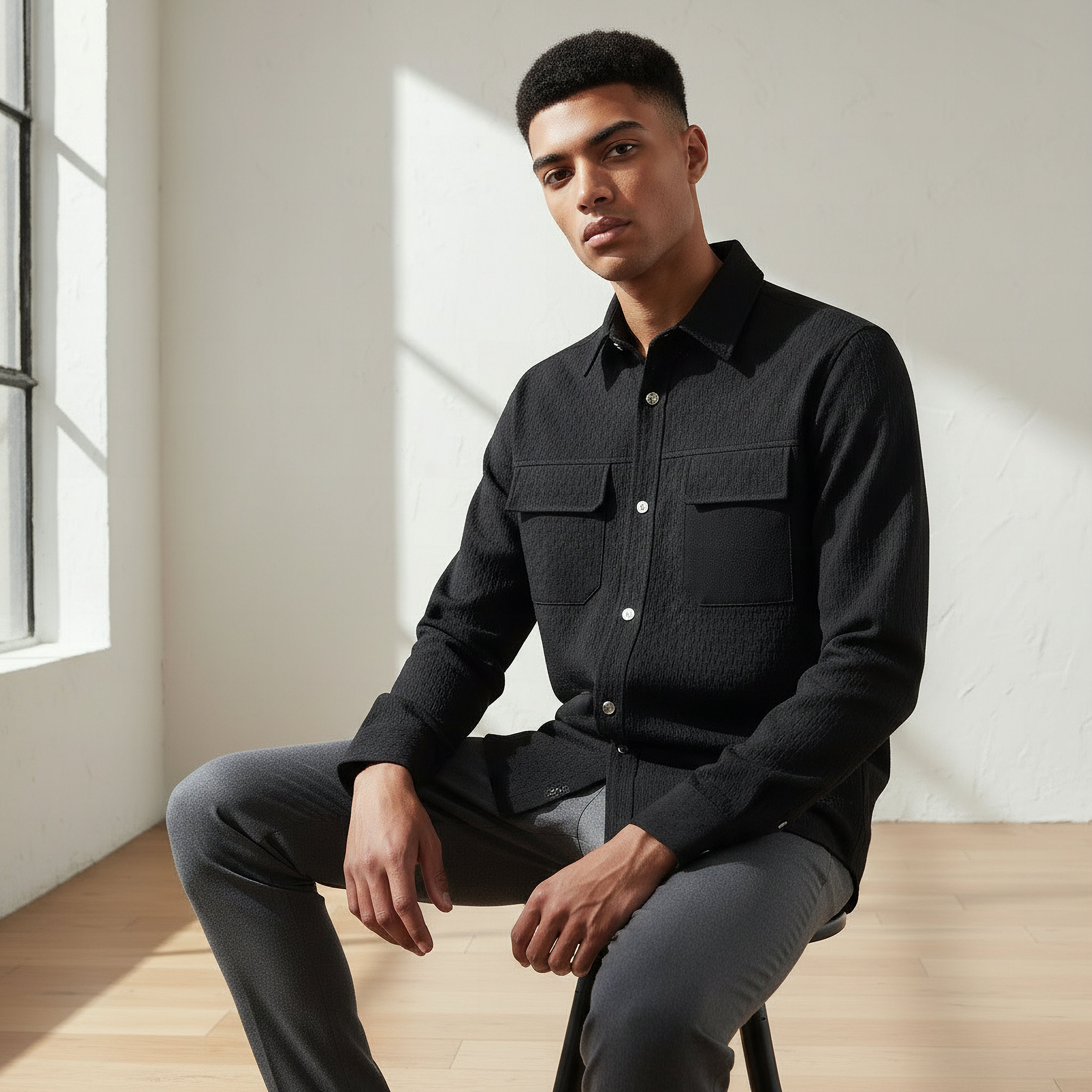 شاكيت بارز الملمس بقصّة عادية للرجال من إمبرور-men-clothing-jacketsandblazers-jackets-image-5