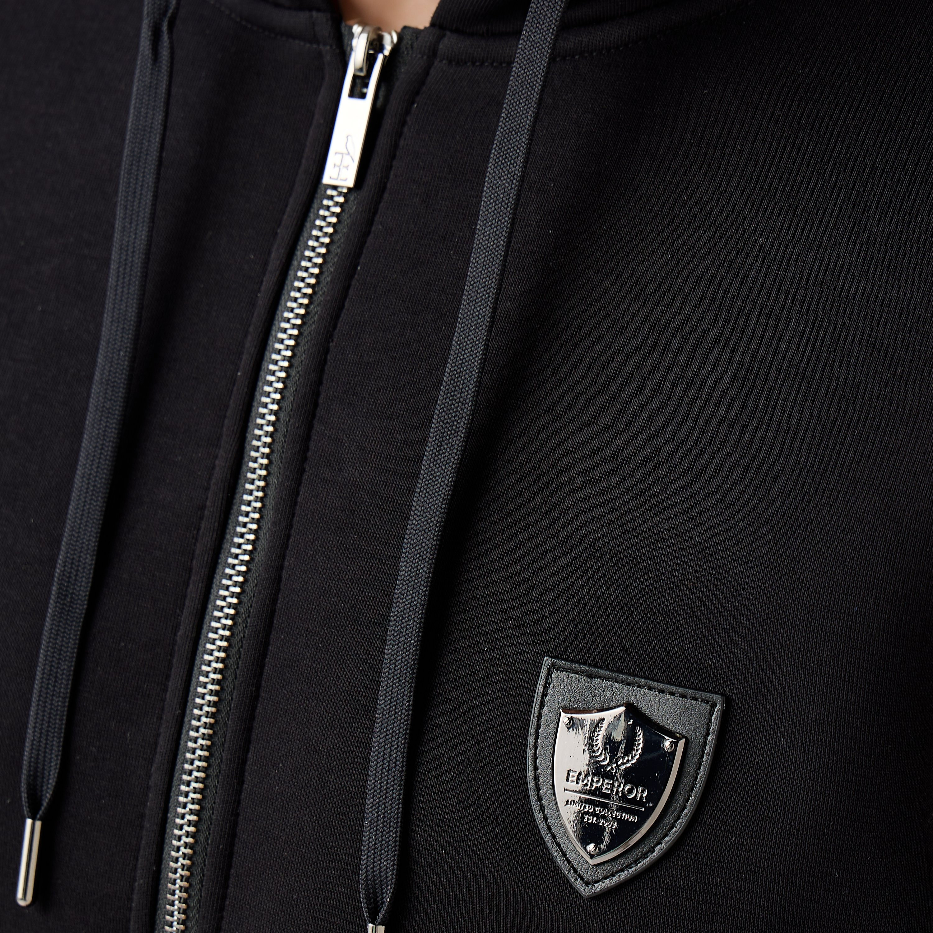 Emperor Men Logo Detail Hoodie-men-winterwear-hoodiesandsweatshirts-image-5