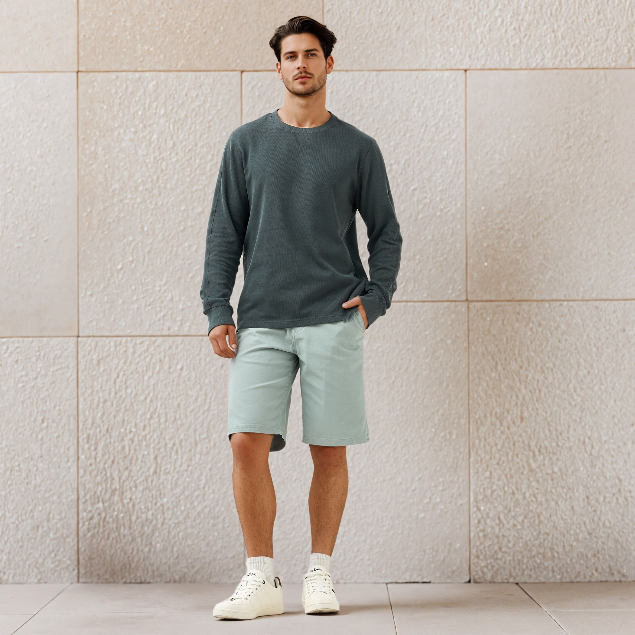 شورت بقصة عادية-men-clothing-bottoms-shorts-image-2