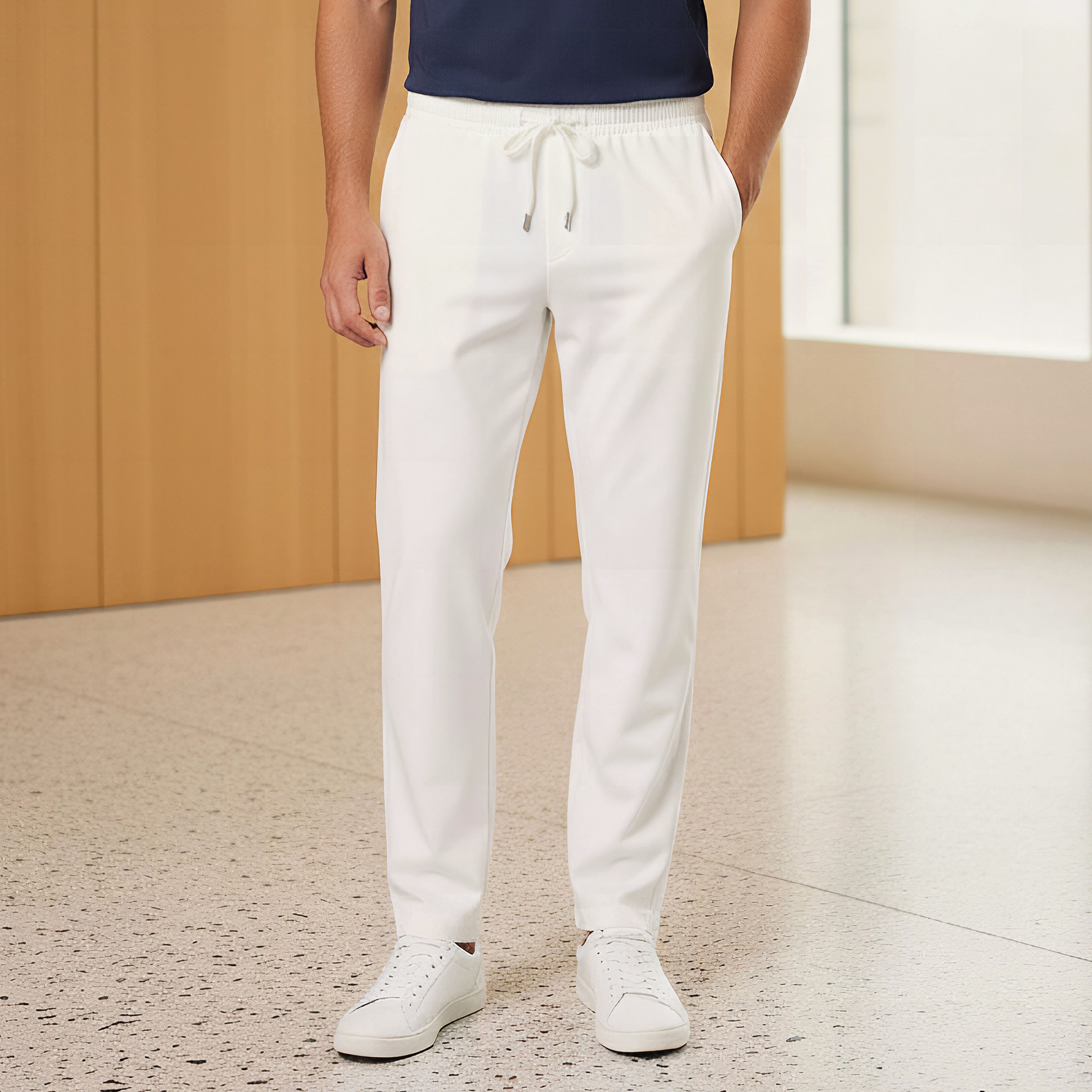 Pique Pull-On Flexi Waist Joggers-men-clothing-bottoms-joggers-image-1