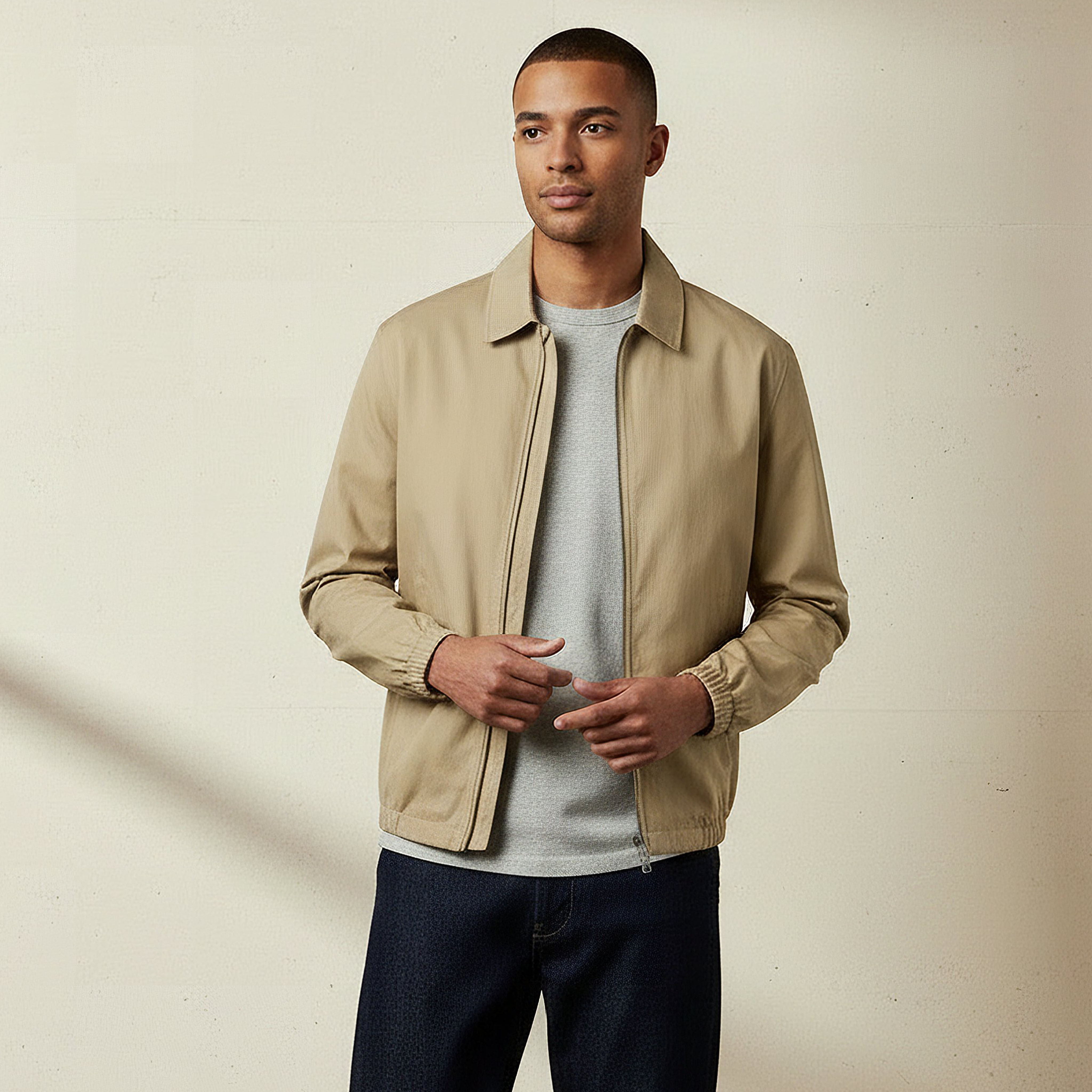 Men Regular Fit Zip Through Jacket-men-clothing-jacketsandblazers-jackets-image-1