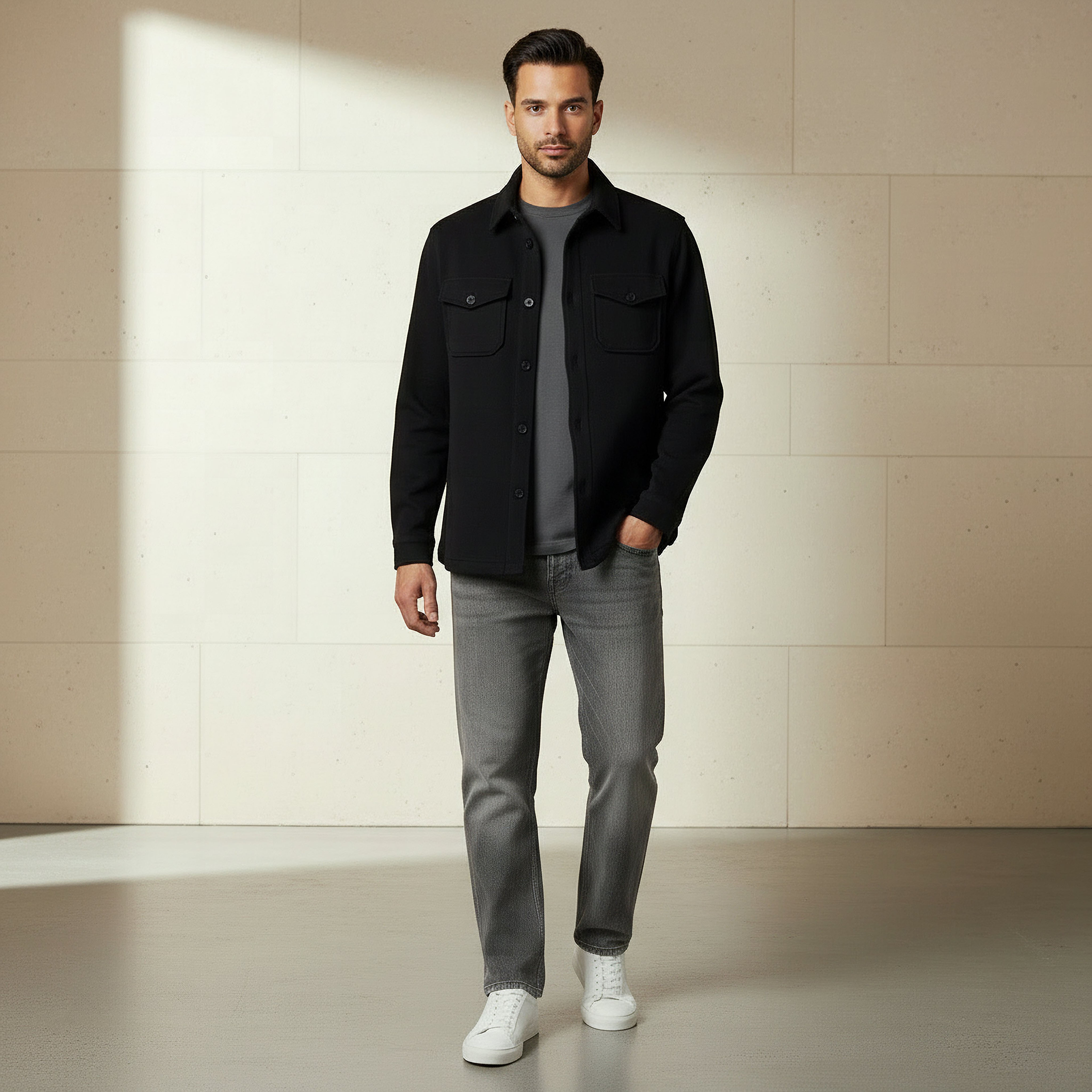 شاكيت رجالي بقصة عادية وجيب بطيّة-men-clothing-jacketsandblazers-jackets-image-3