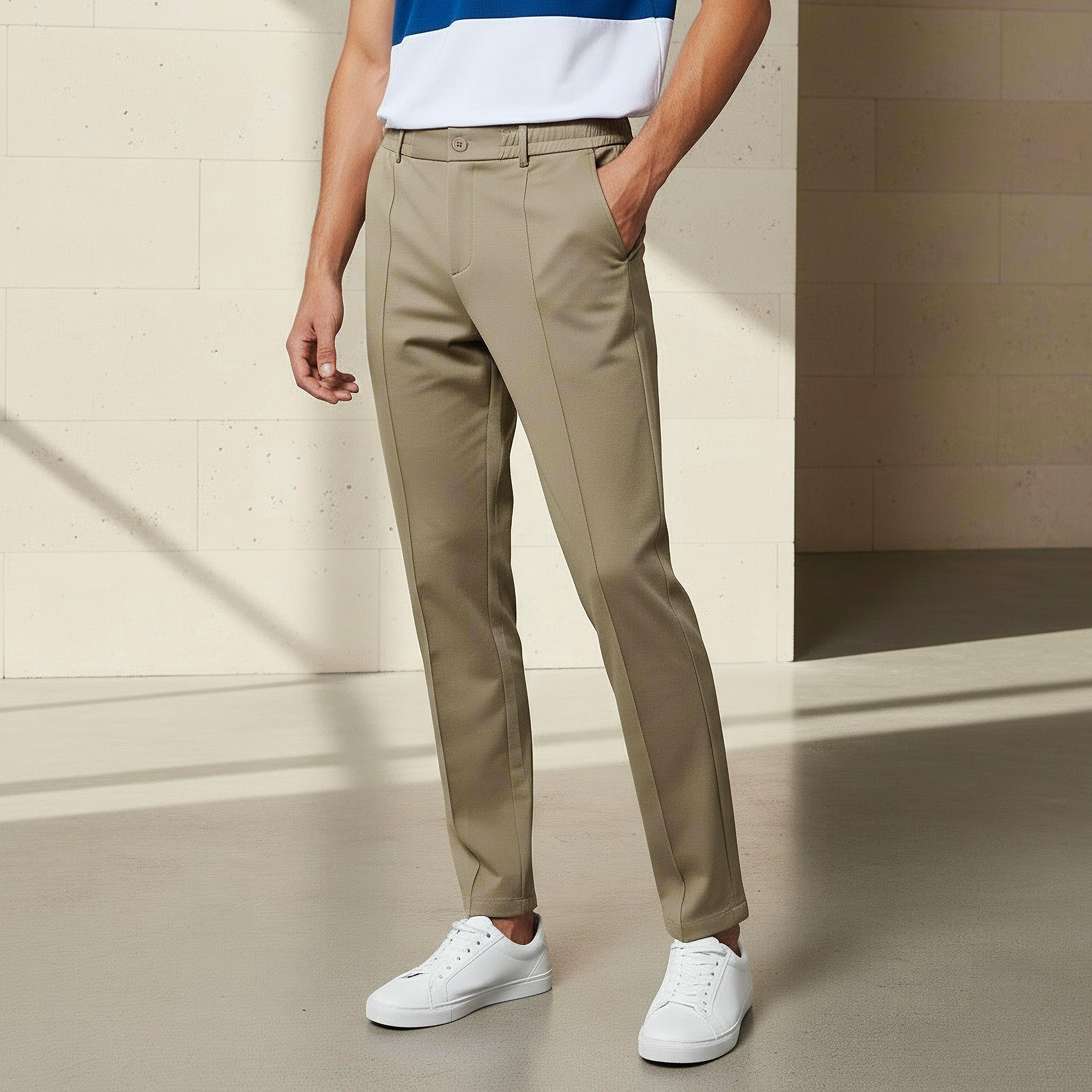 بنطلون بقصّة سليم للرجال-men-clothing-bottoms-trousersandchinos-trousers-image-1