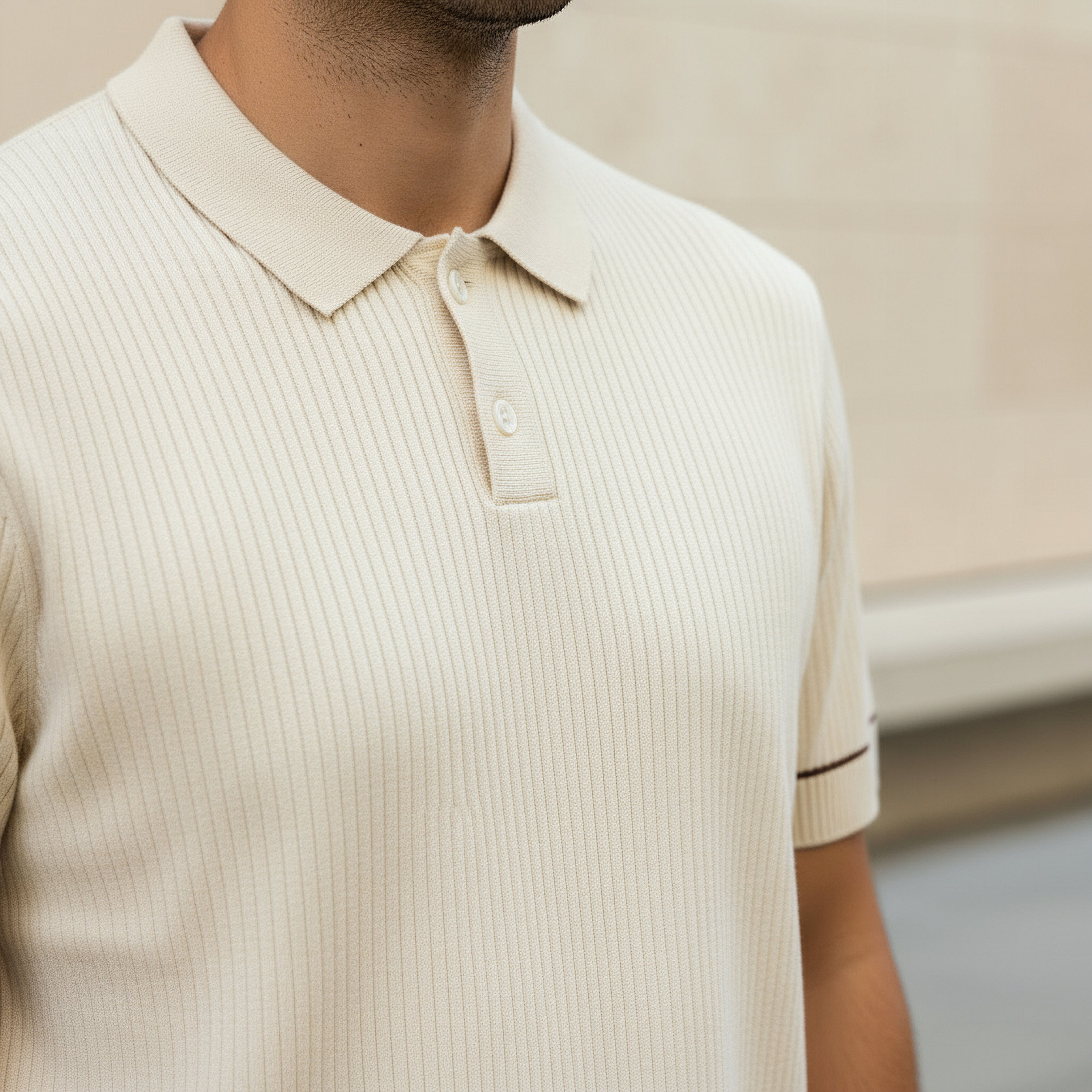 Men Short Sleeves Ribbed Polo T-shirt-men-clothing-tshirtsandpolos-polos-image-4