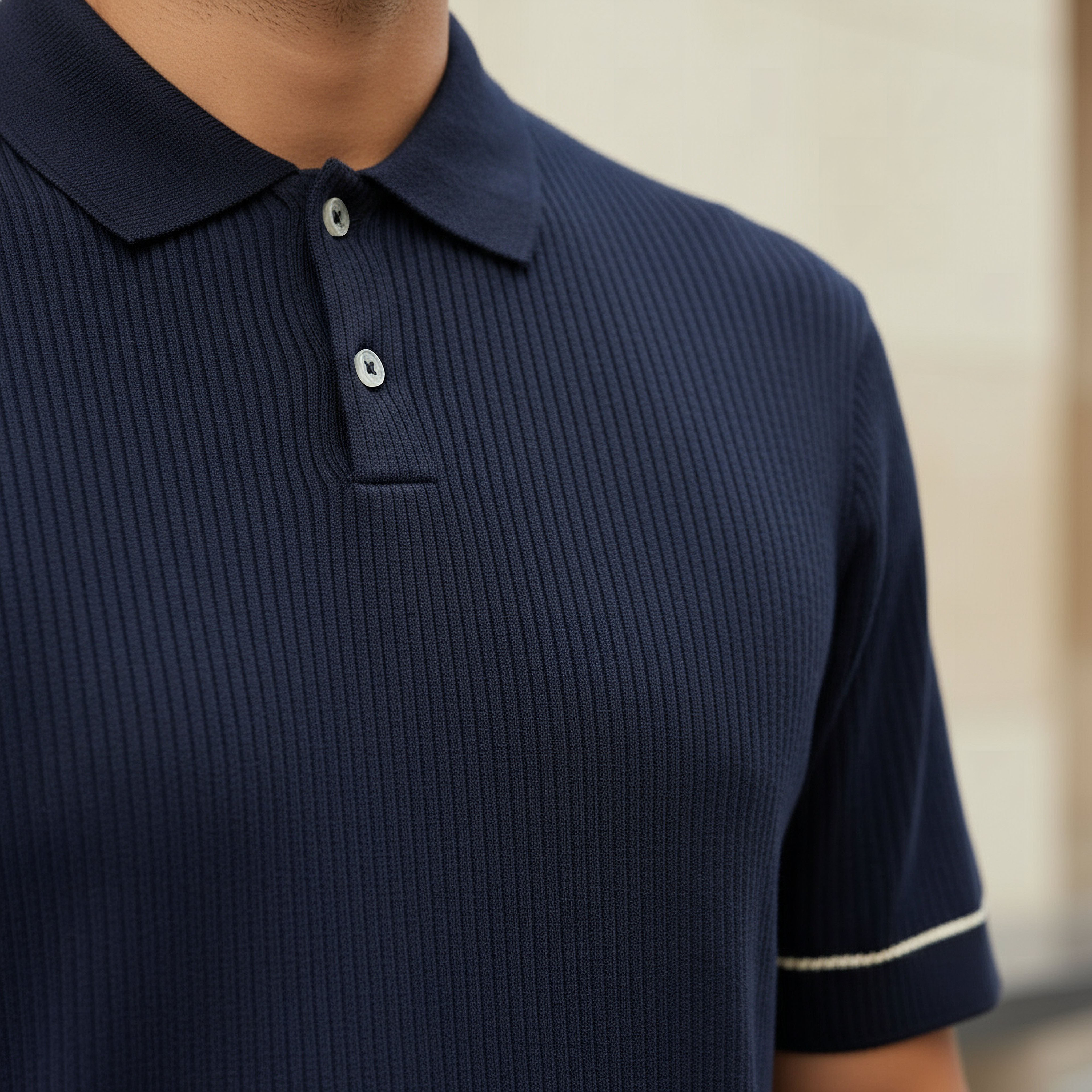 Men Short Sleeves Ribbed Polo T-shirt-men-clothing-tshirtsandpolos-polos-image-4