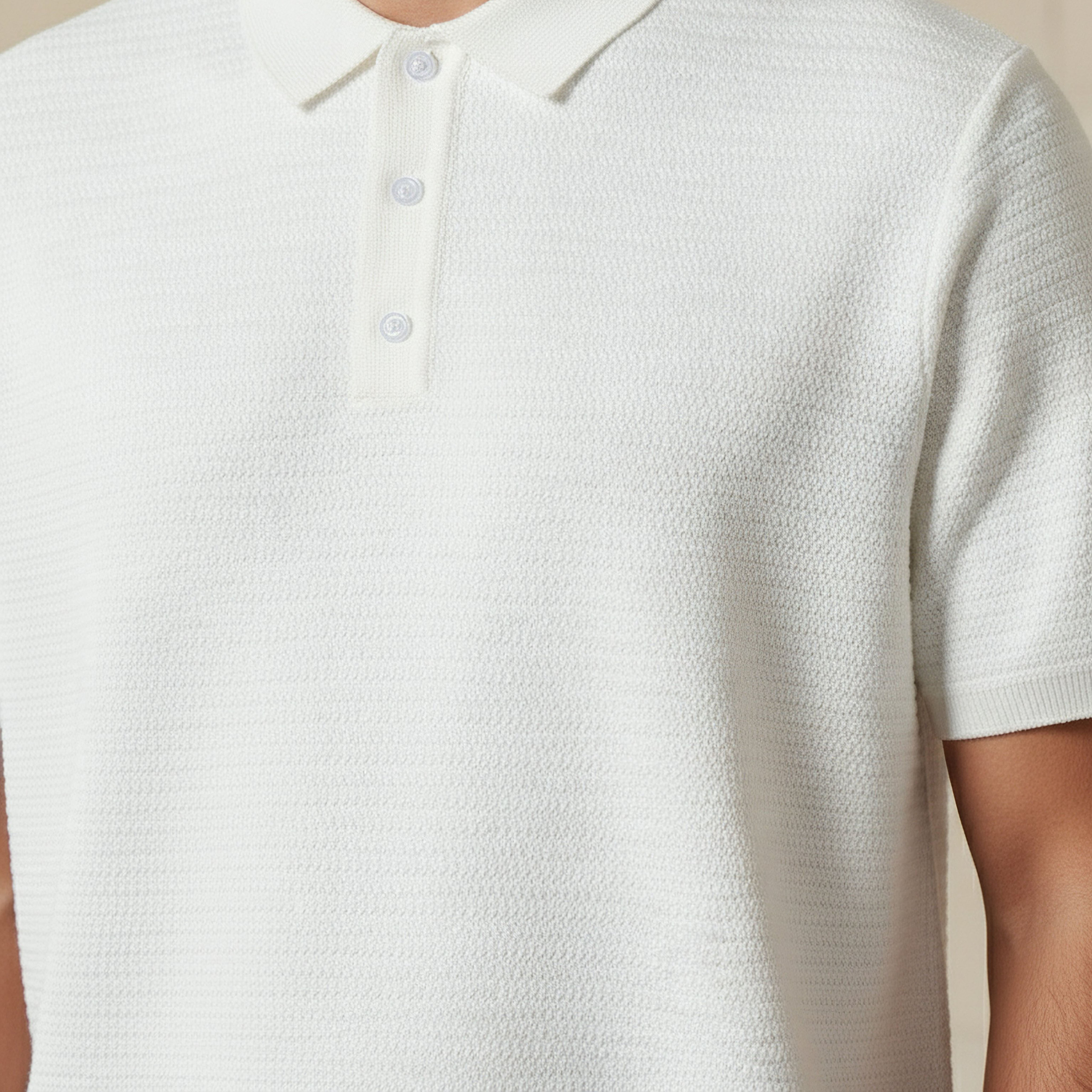 Men Short Sleeve Textured Polo T-shirt-men-clothing-tshirtsandpolos-polos-image-4