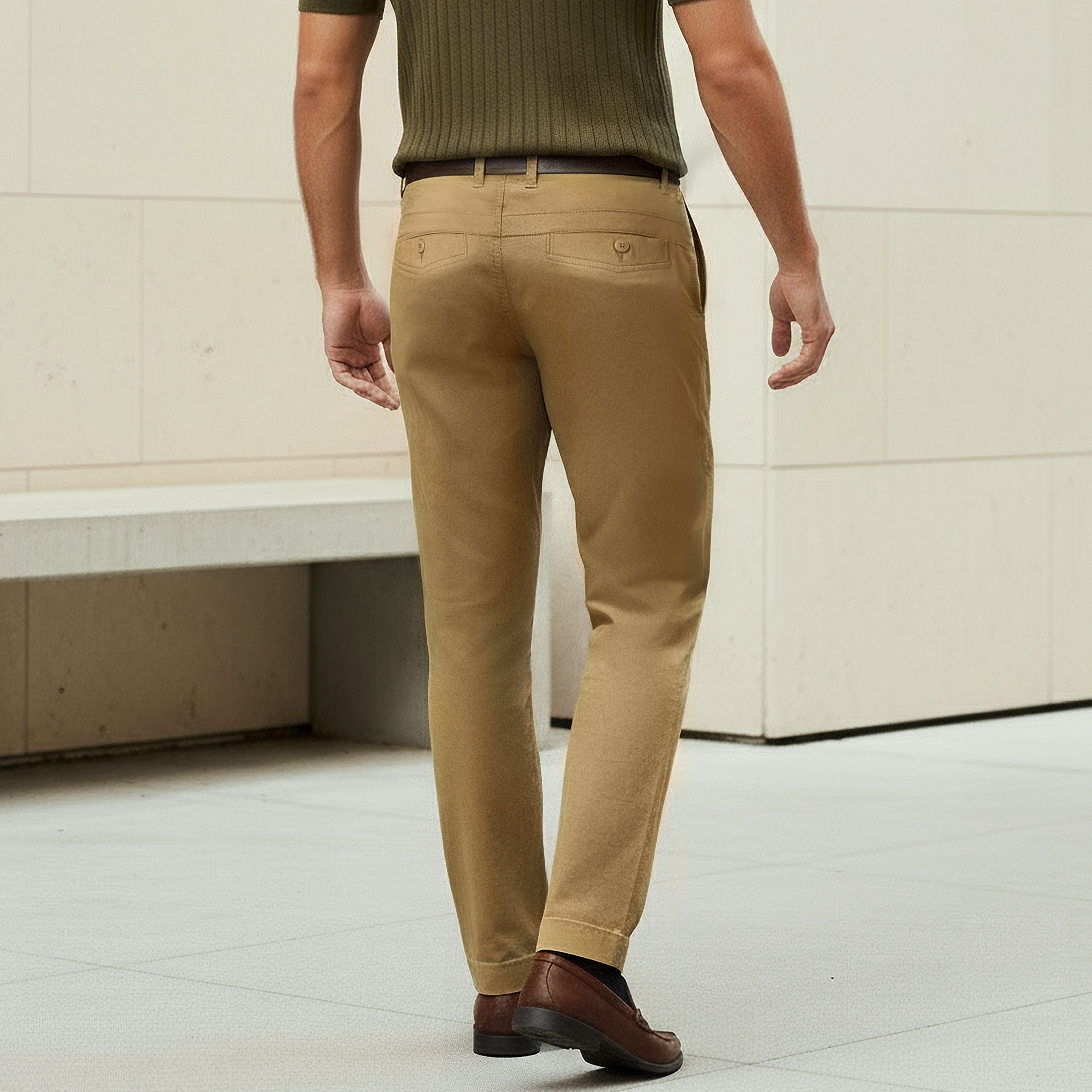 Men Slim Fit Belted Cotton Chinos-men-clothing-bottoms-trousersandchinos-chinos-image-3