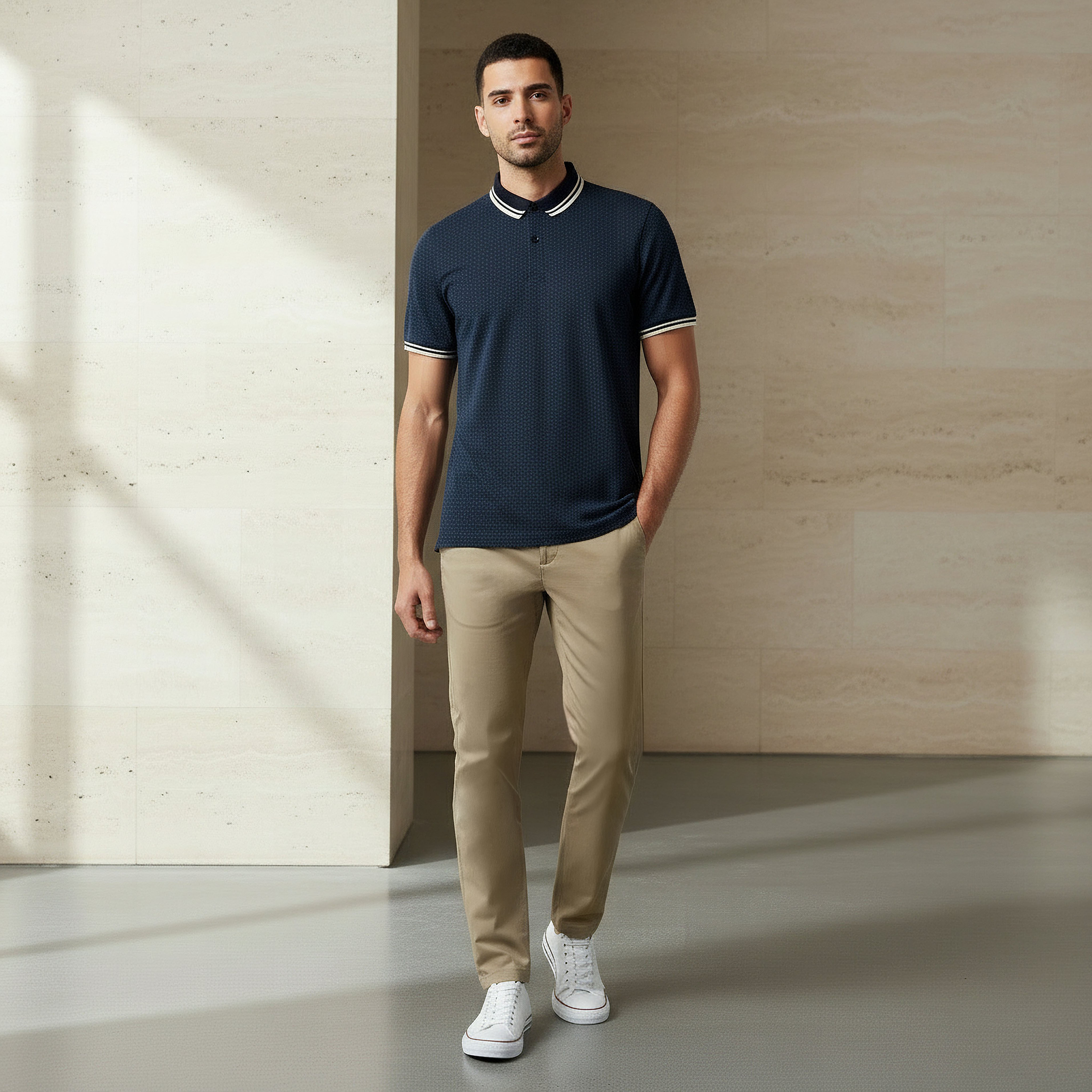 Men Short Sleeves Printed Polo T-shirt-men-clothing-tshirtsandpolos-polos-image-2
