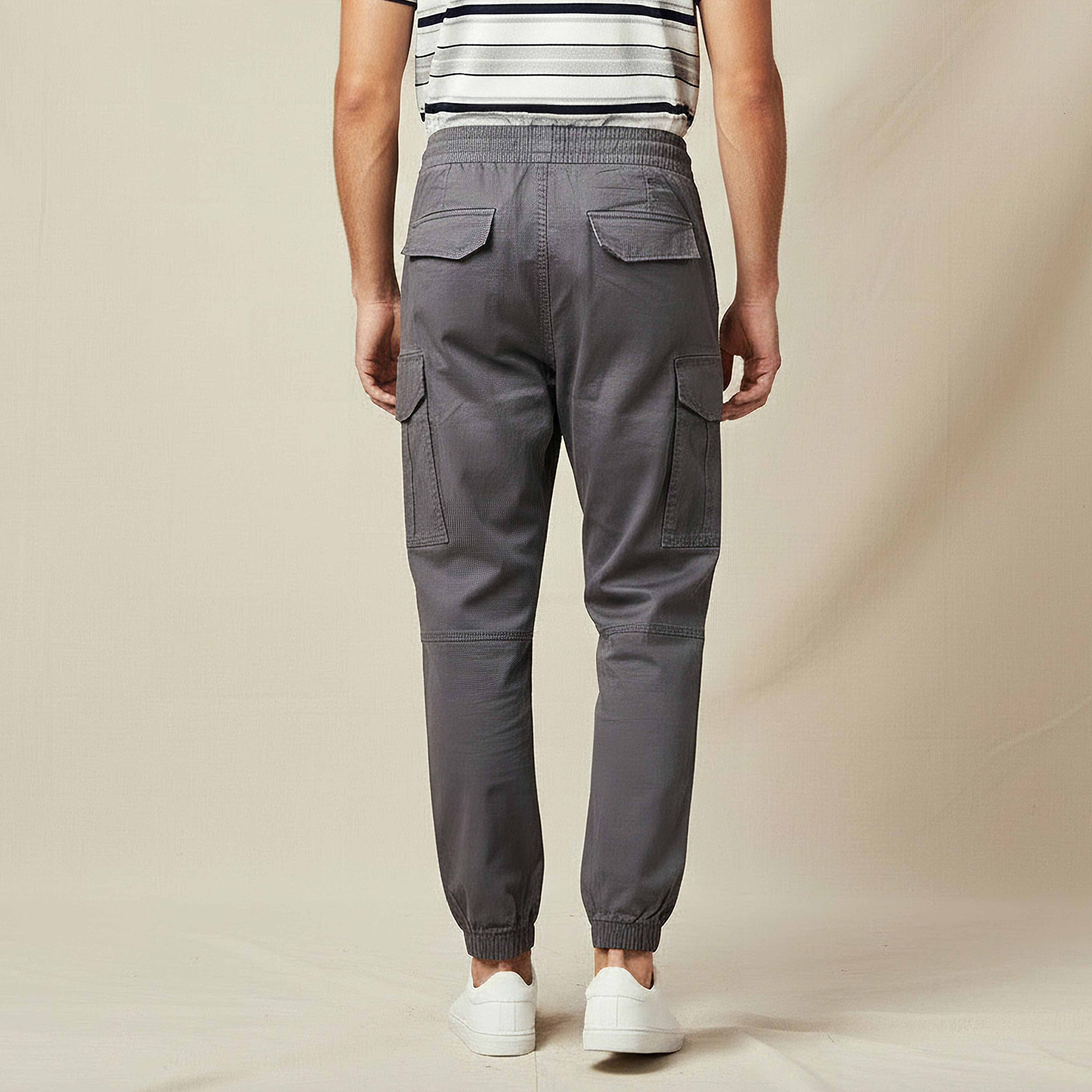 Men Slim Fit Cargo Pants-men-clothing-bottoms-joggers-image-3