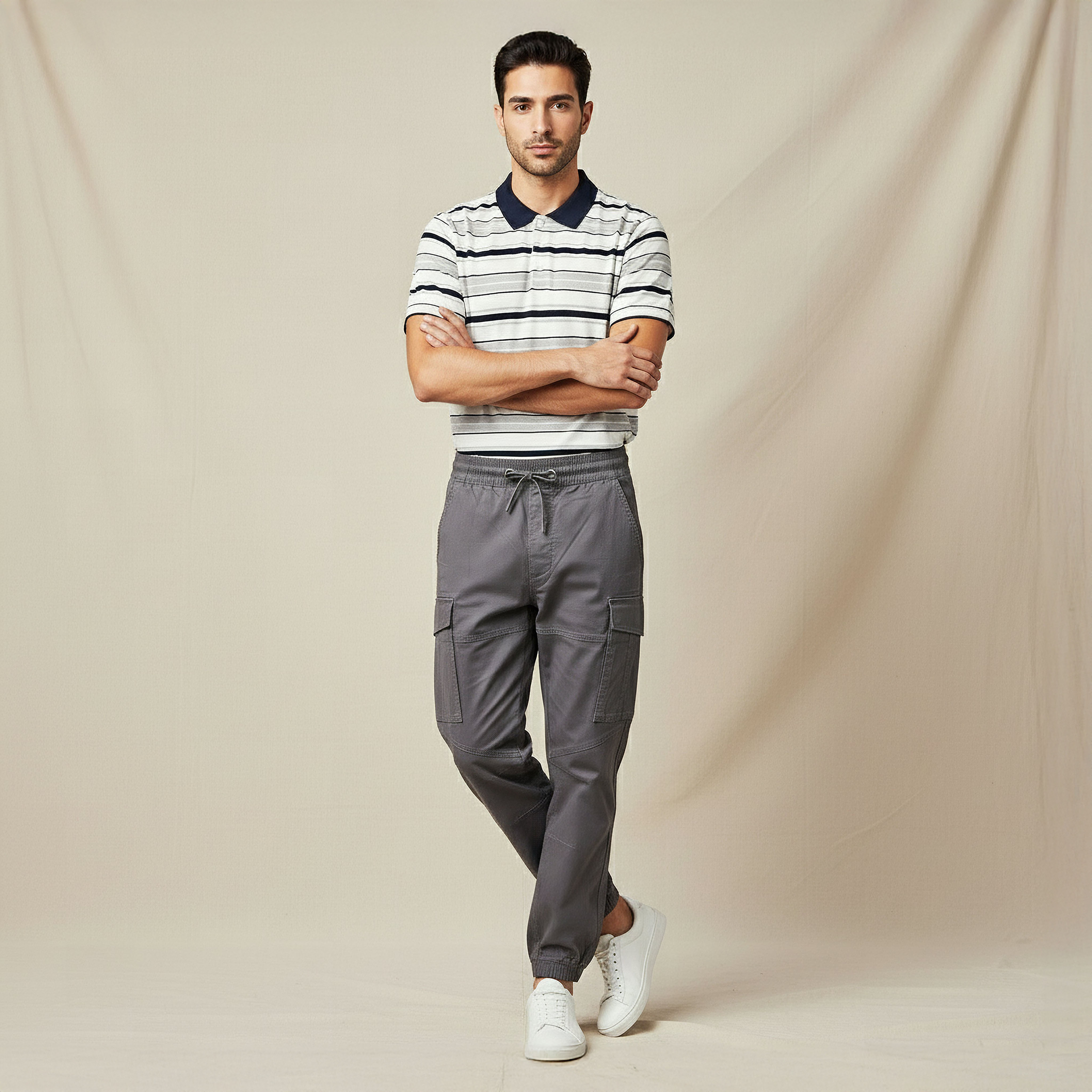 Men Slim Fit Cargo Pants-men-clothing-bottoms-joggers-image-5