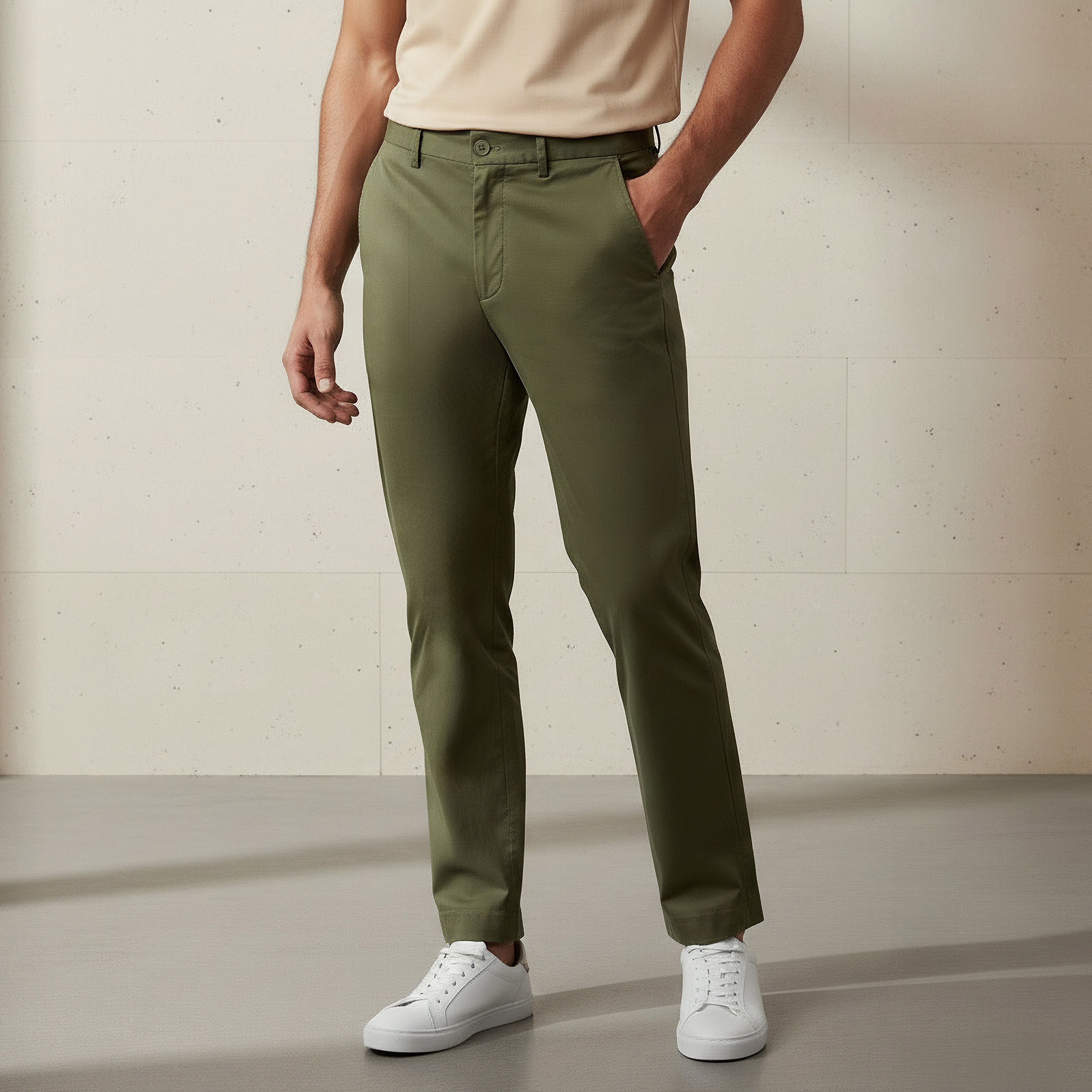 Regular Fit Flexi Waist Trousers-PROMO_SP_KW_2FOR12_110625-image-1