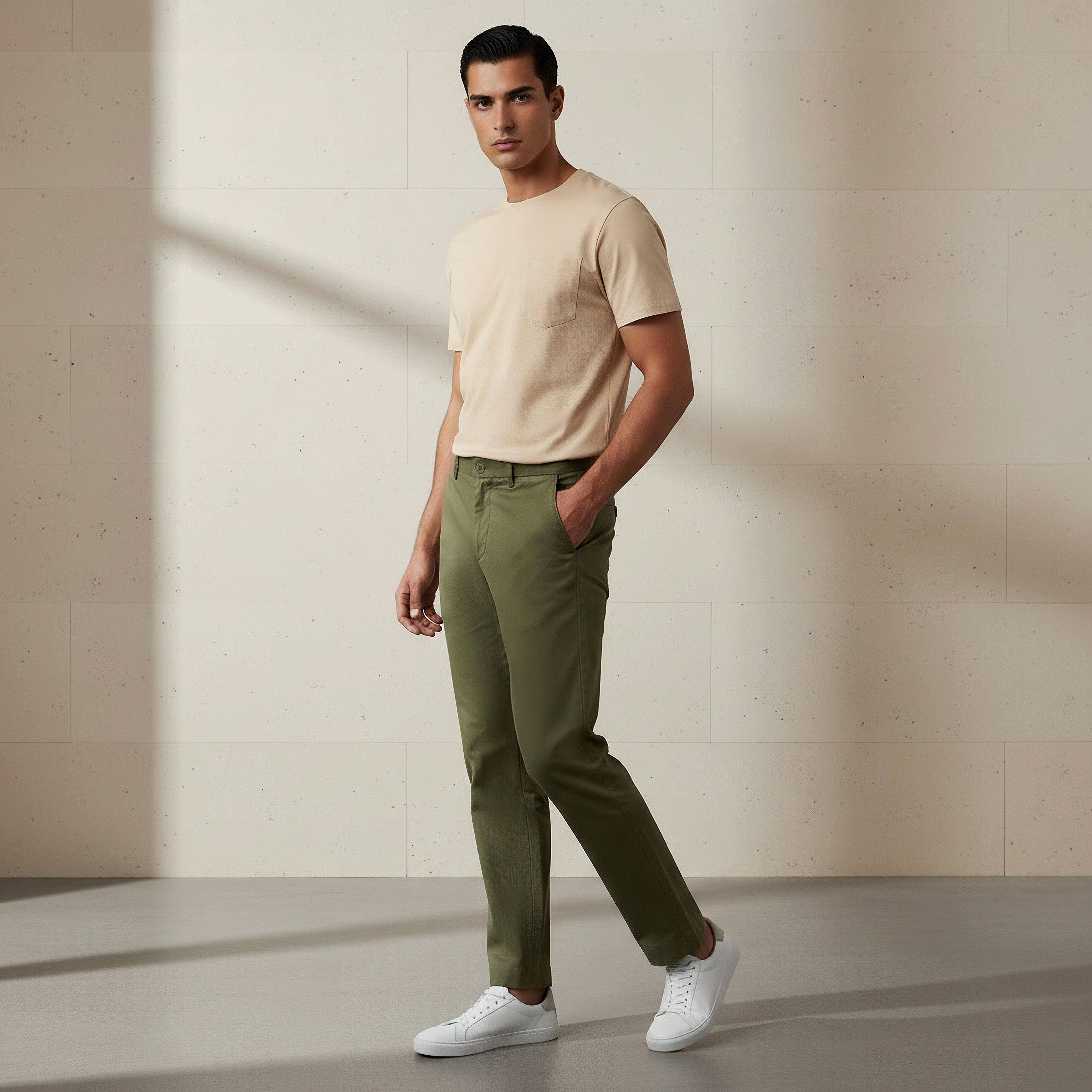 Regular Fit Flexi Waist Trousers-PROMO_SP_KW_2FOR12_110625-image-2