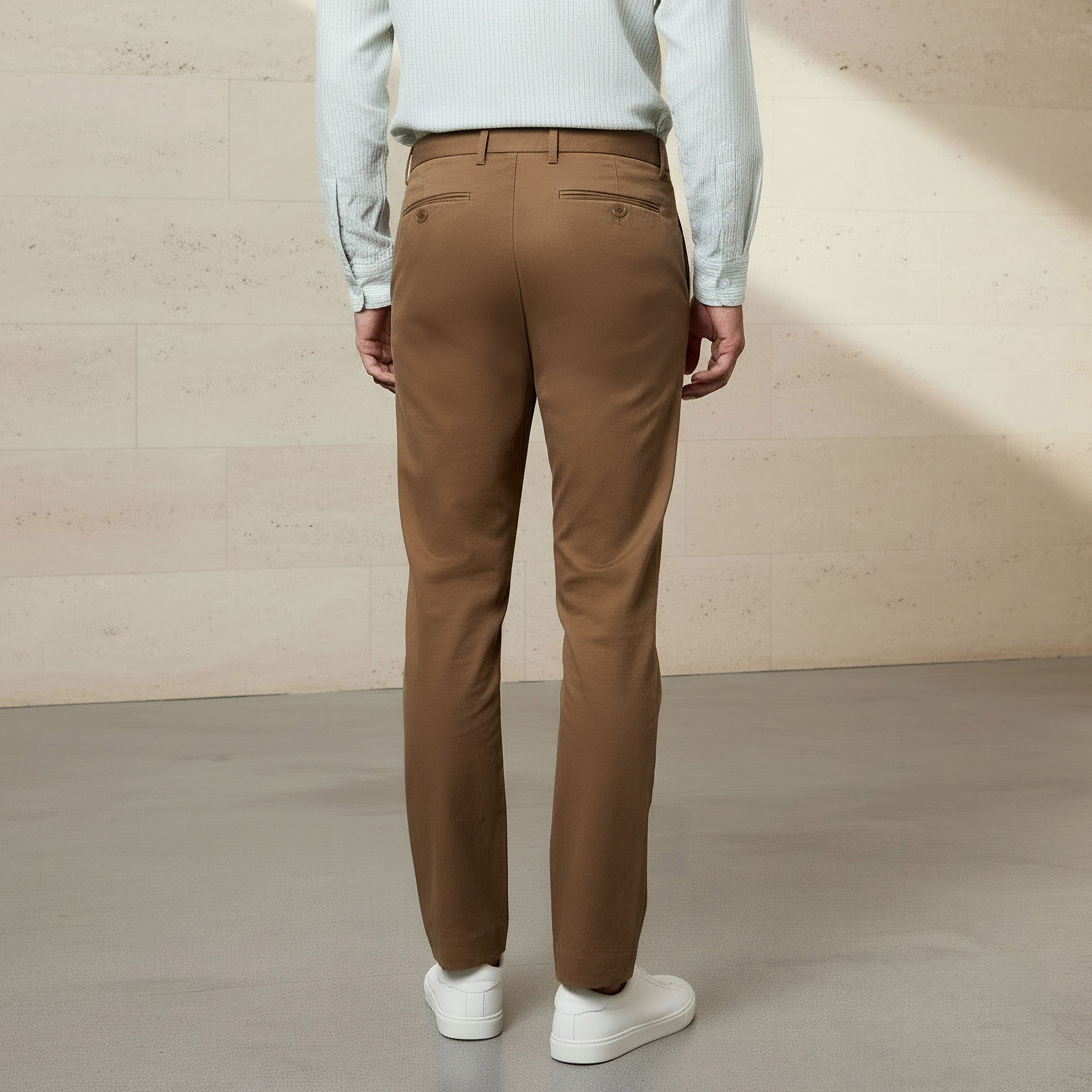 Regular Fit Flexi Waist Trousers-PROMO_SP_OM_2FOR16_110625-image-3