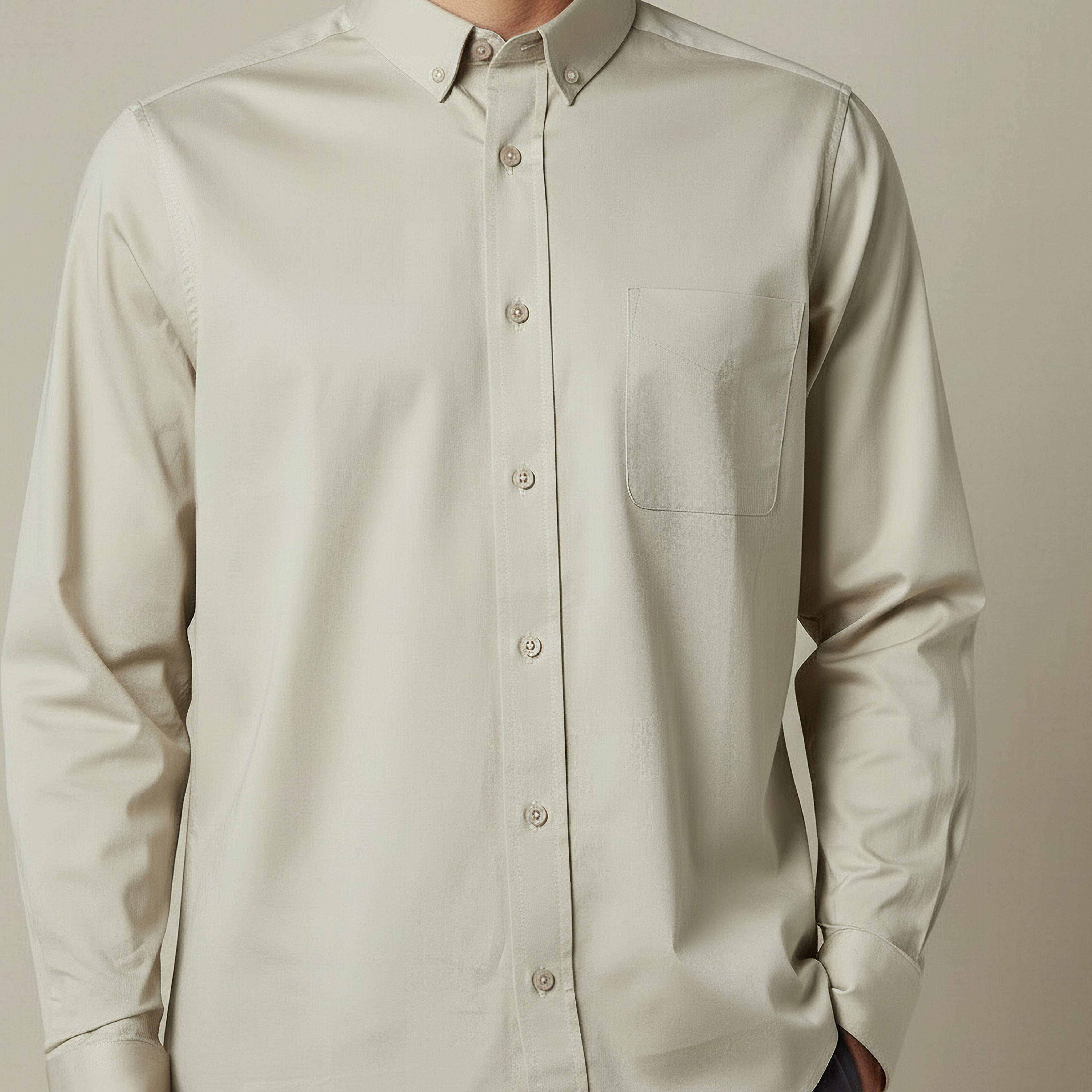 قميص بقصة سليم وياقة وأكمام طويلة للرجال-men-clothing-shirts-image-4
