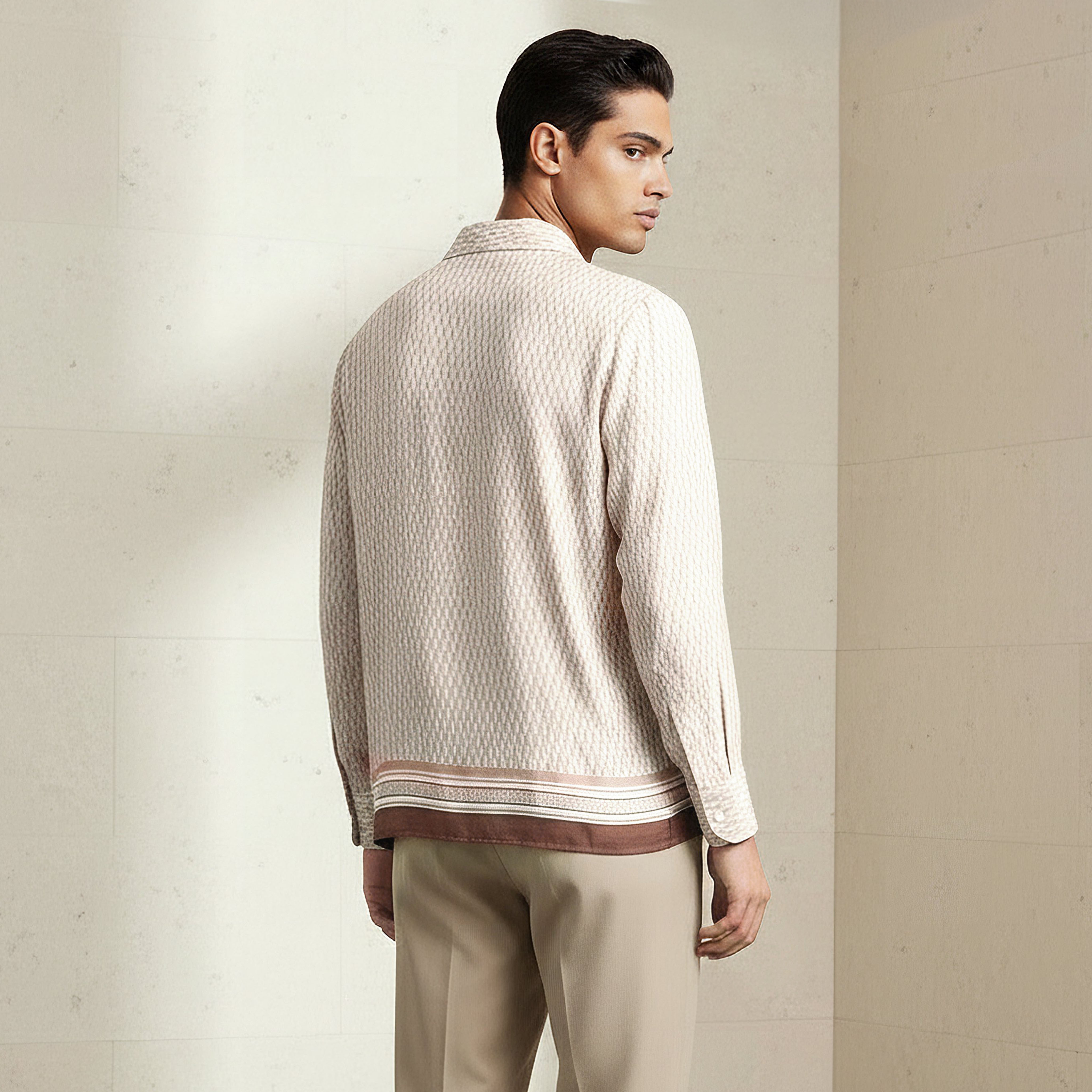 Emperor Regular Fit Camp Collar Printed Long Sleeves Shirt-men-clothing-shirts-image-4