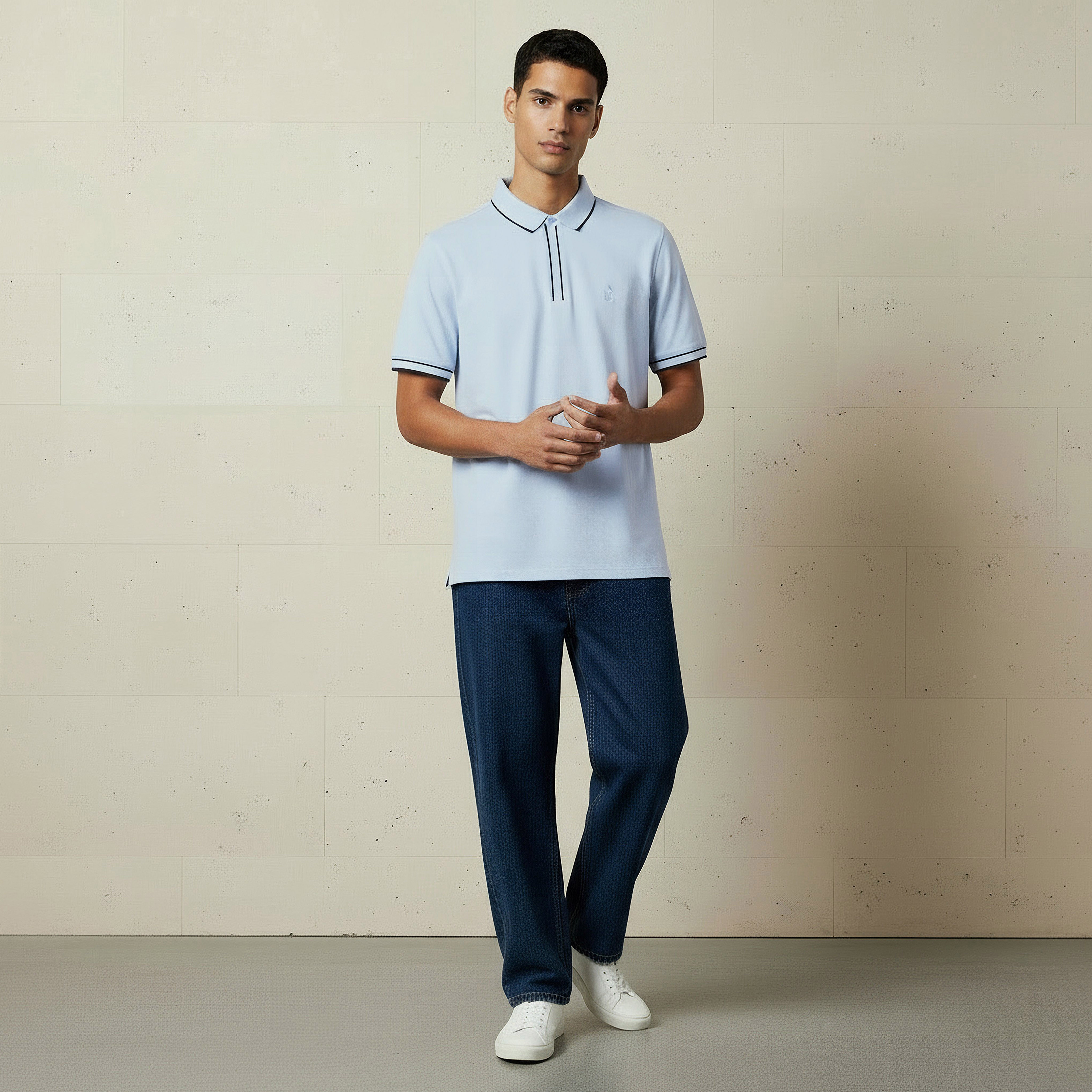 Emperor Men Short Sleeve Polo T-shirt-men-clothing-tshirtsandpolos-polos-image-2